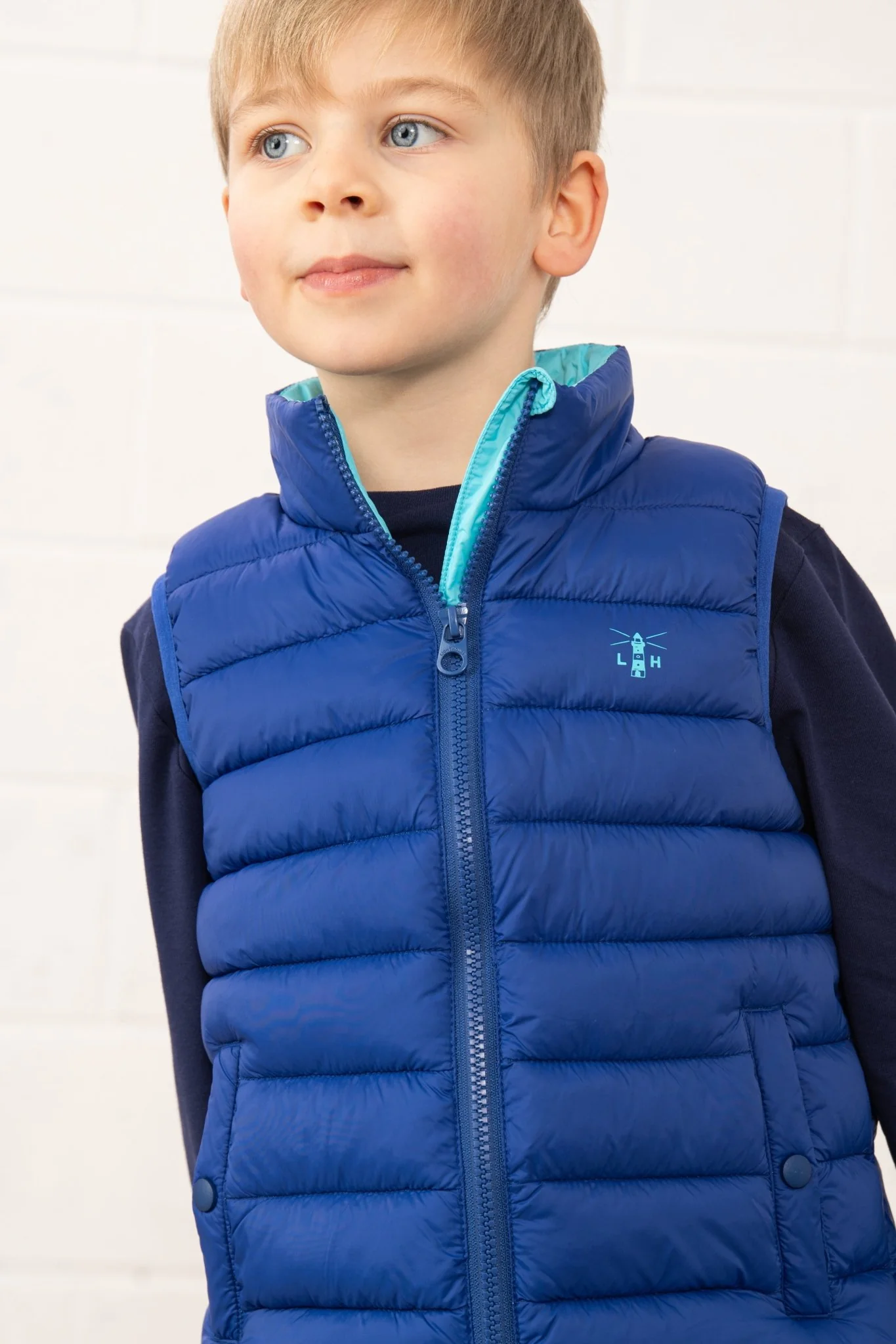 Abel Gilet - Navy - Image 3