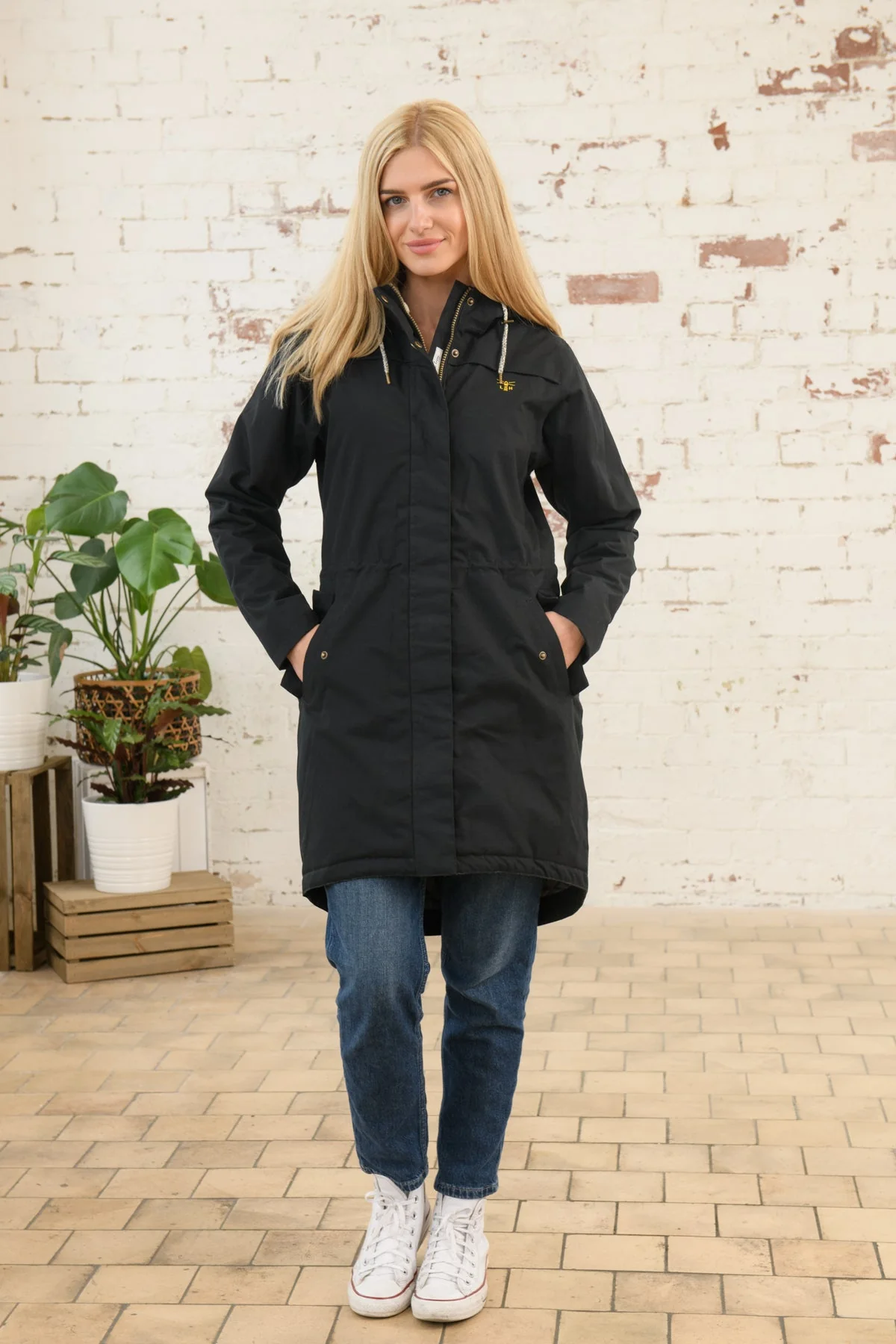 Abigail Coat - Black - Image 11
