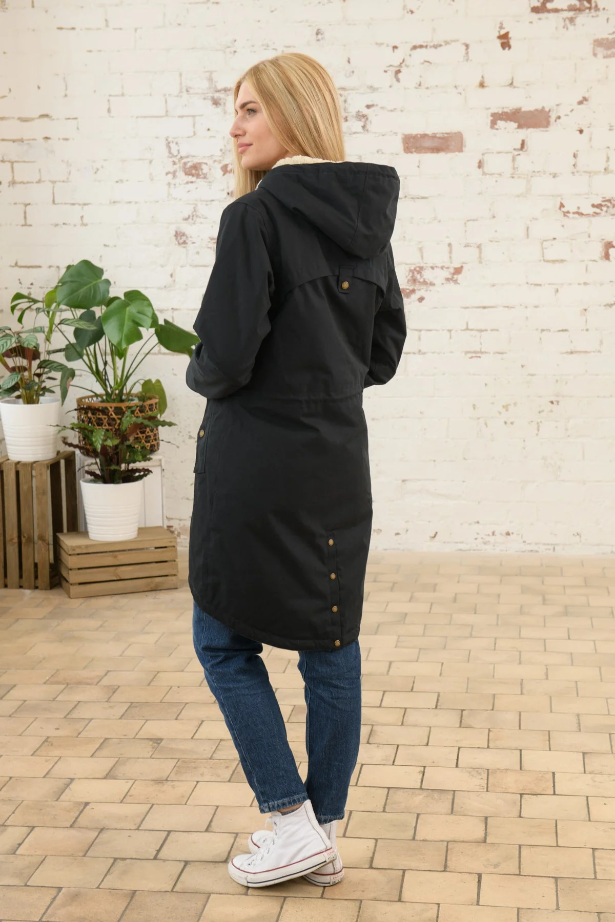 Abigail Coat - Black - Image 14