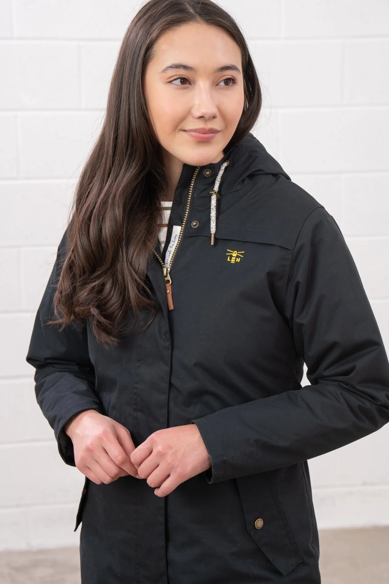 Abigail Coat - Black - Image 4