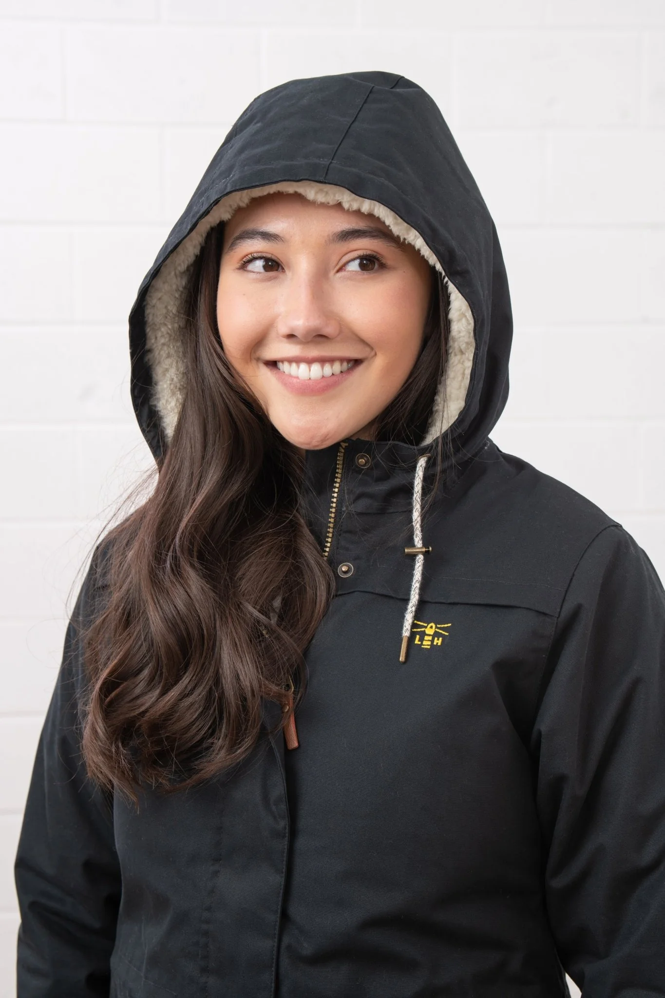 Abigail Coat - Black - Image 7