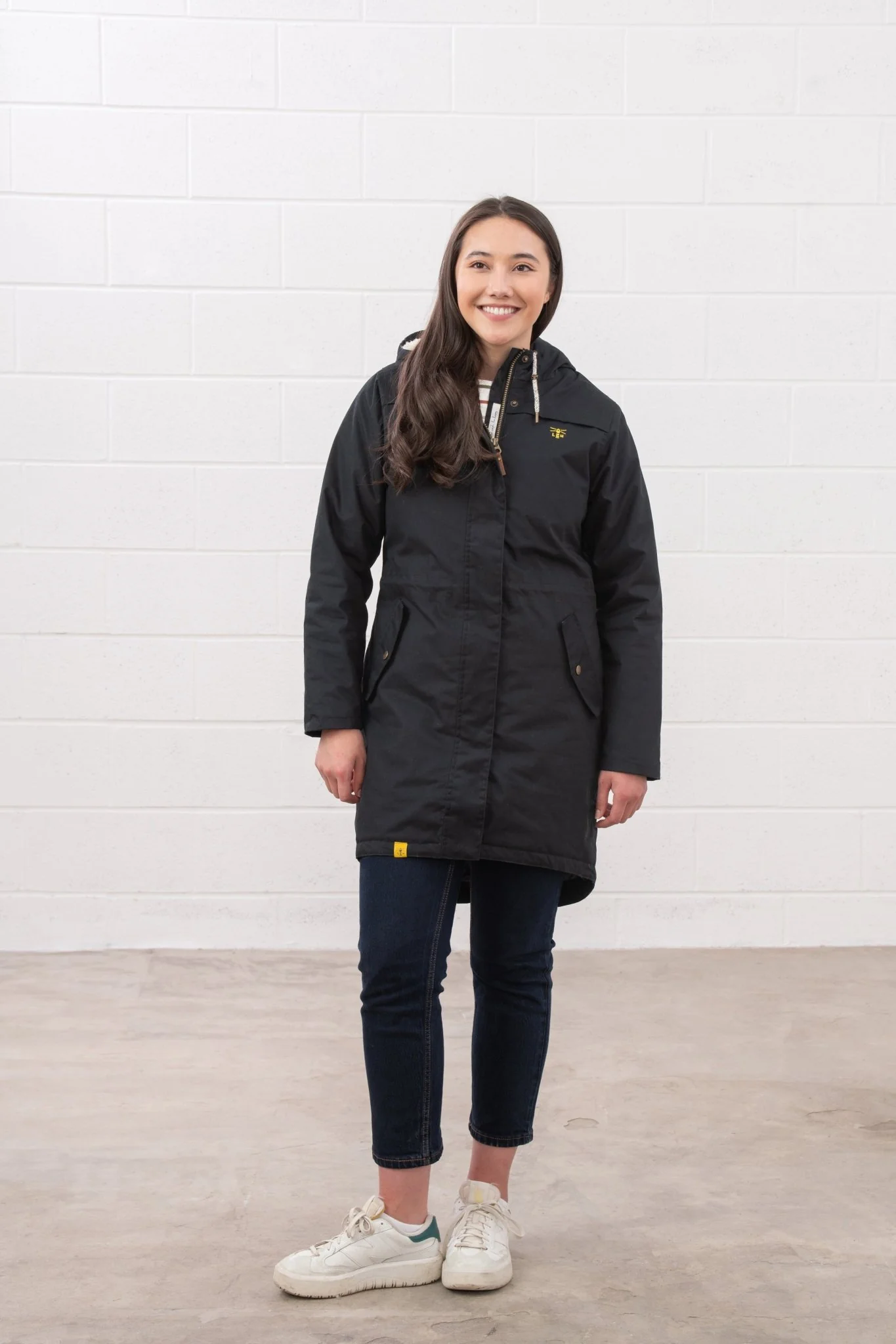 Abigail Coat - Black - Image 8