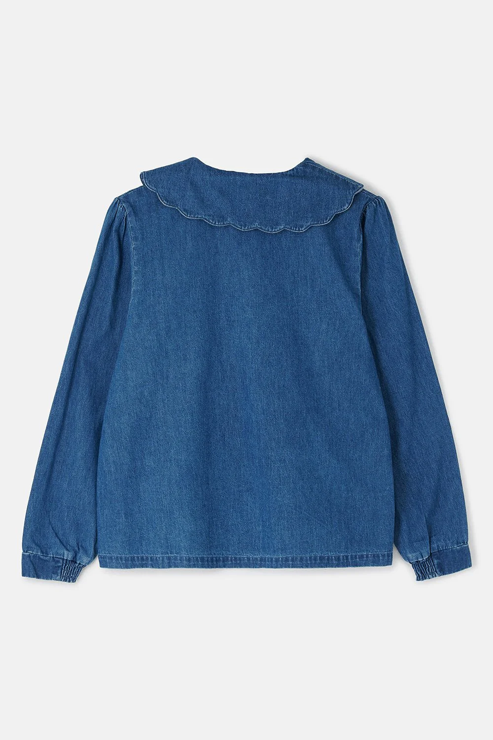 Ada Blouse - Washed Denim - Image 3