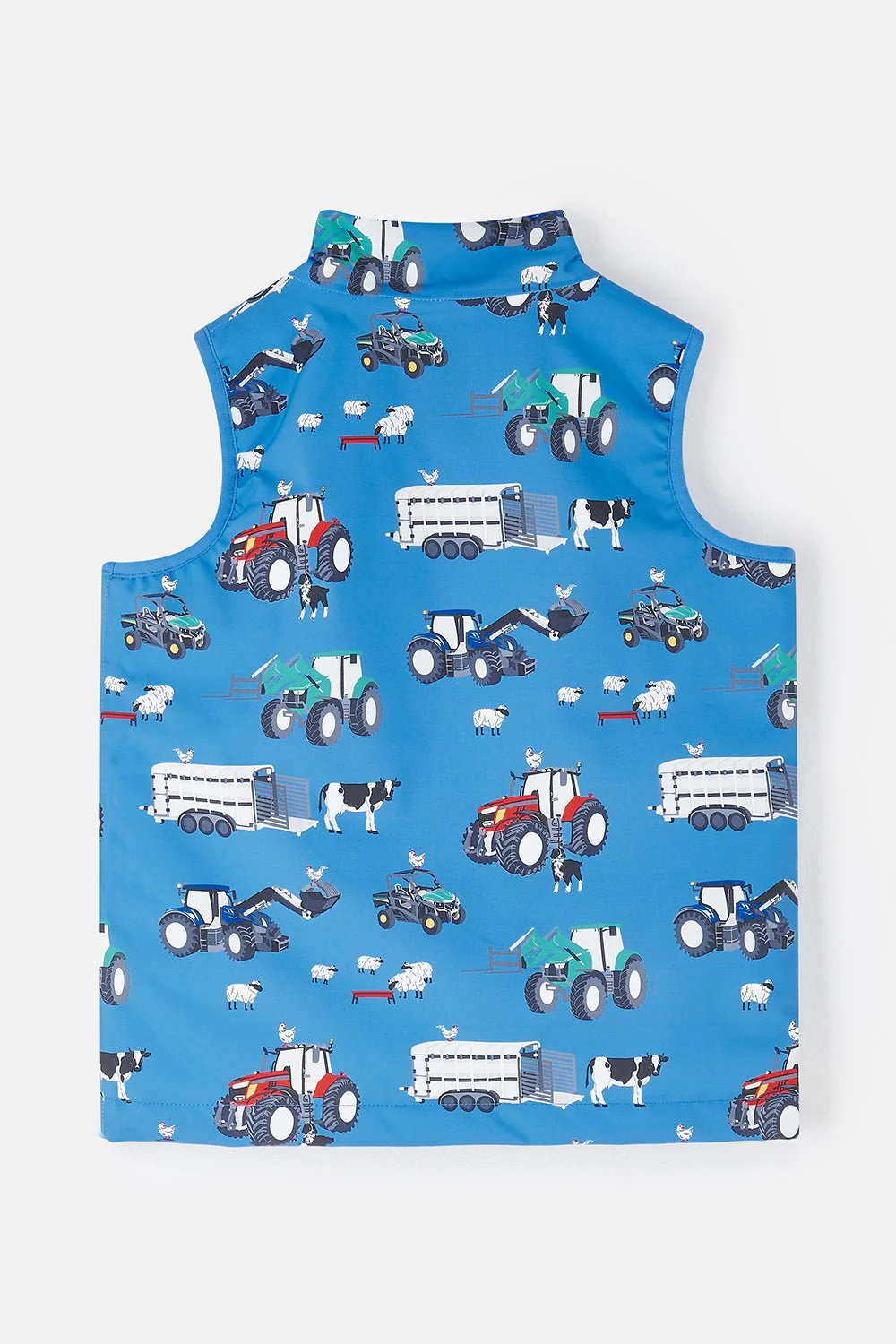 Alex Gilet - Blue Farm Print - Image 7