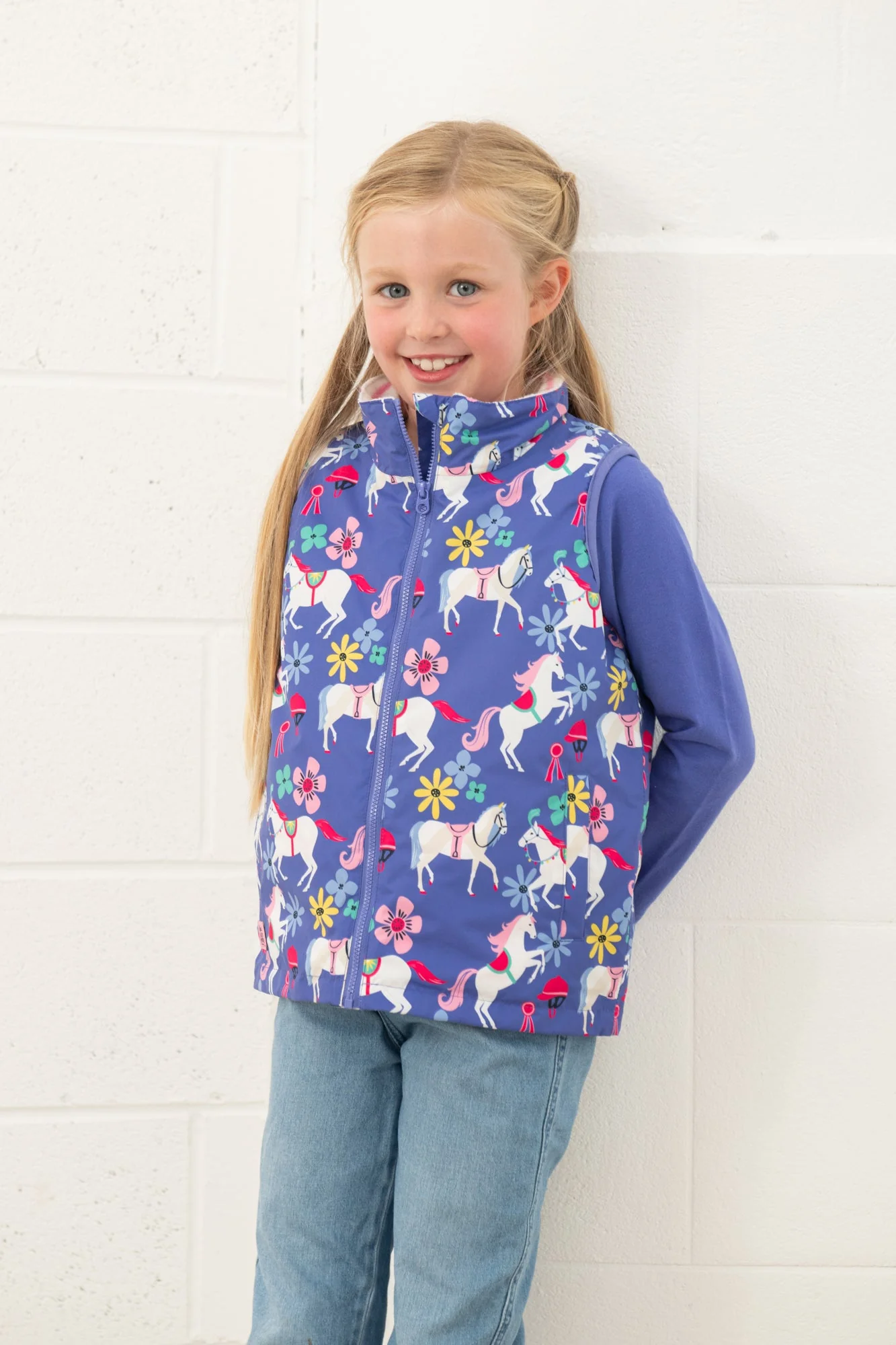Alex Gilet  - Horse Print - Image 3