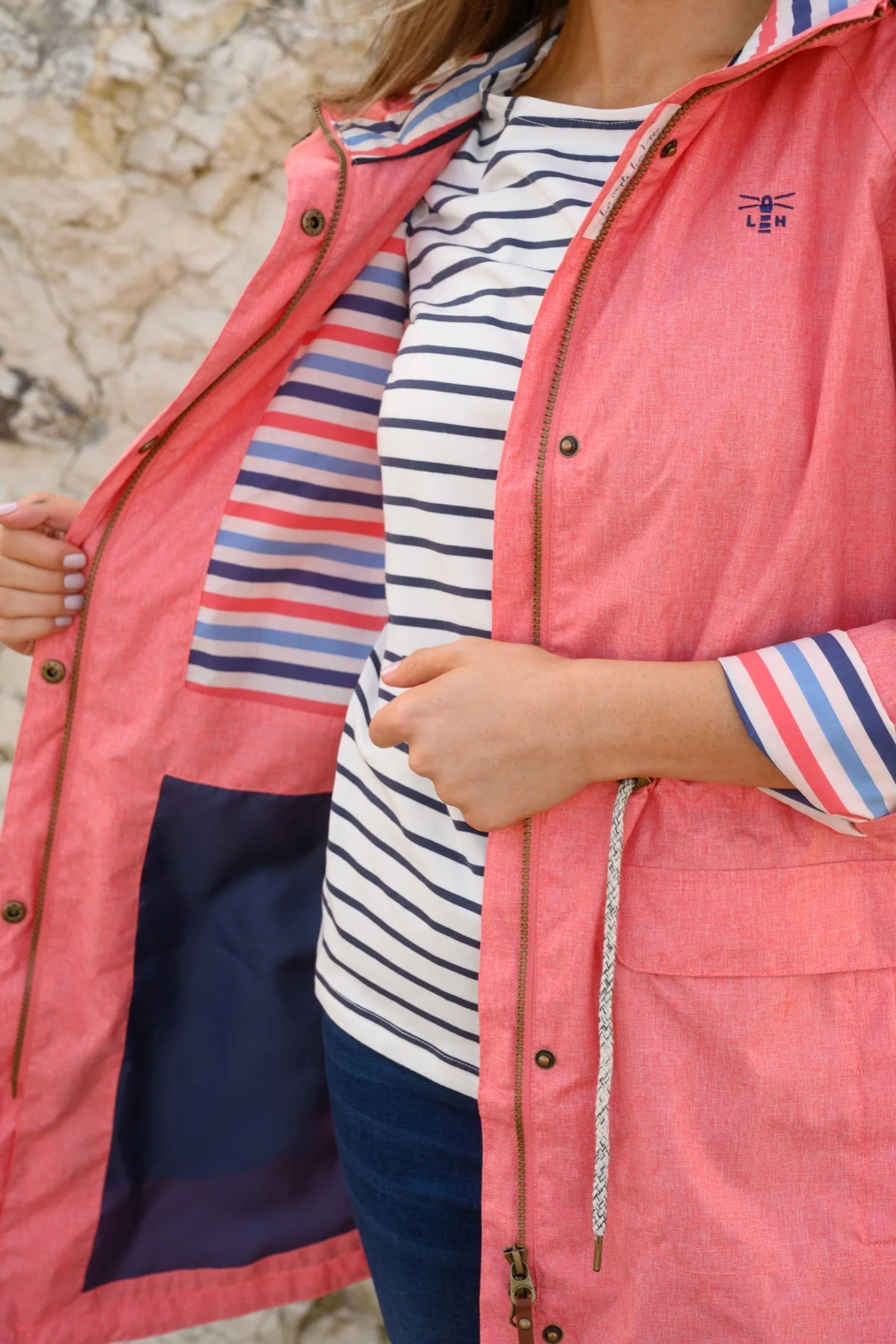 Alice Jacket  - Coral - Image 11