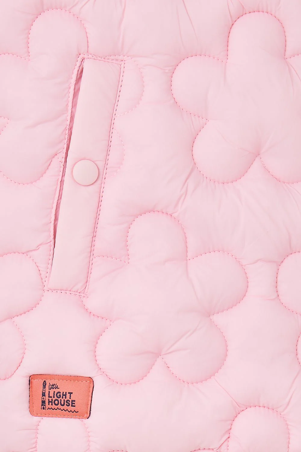 Amber Gilet - Baby Pink - Image 7