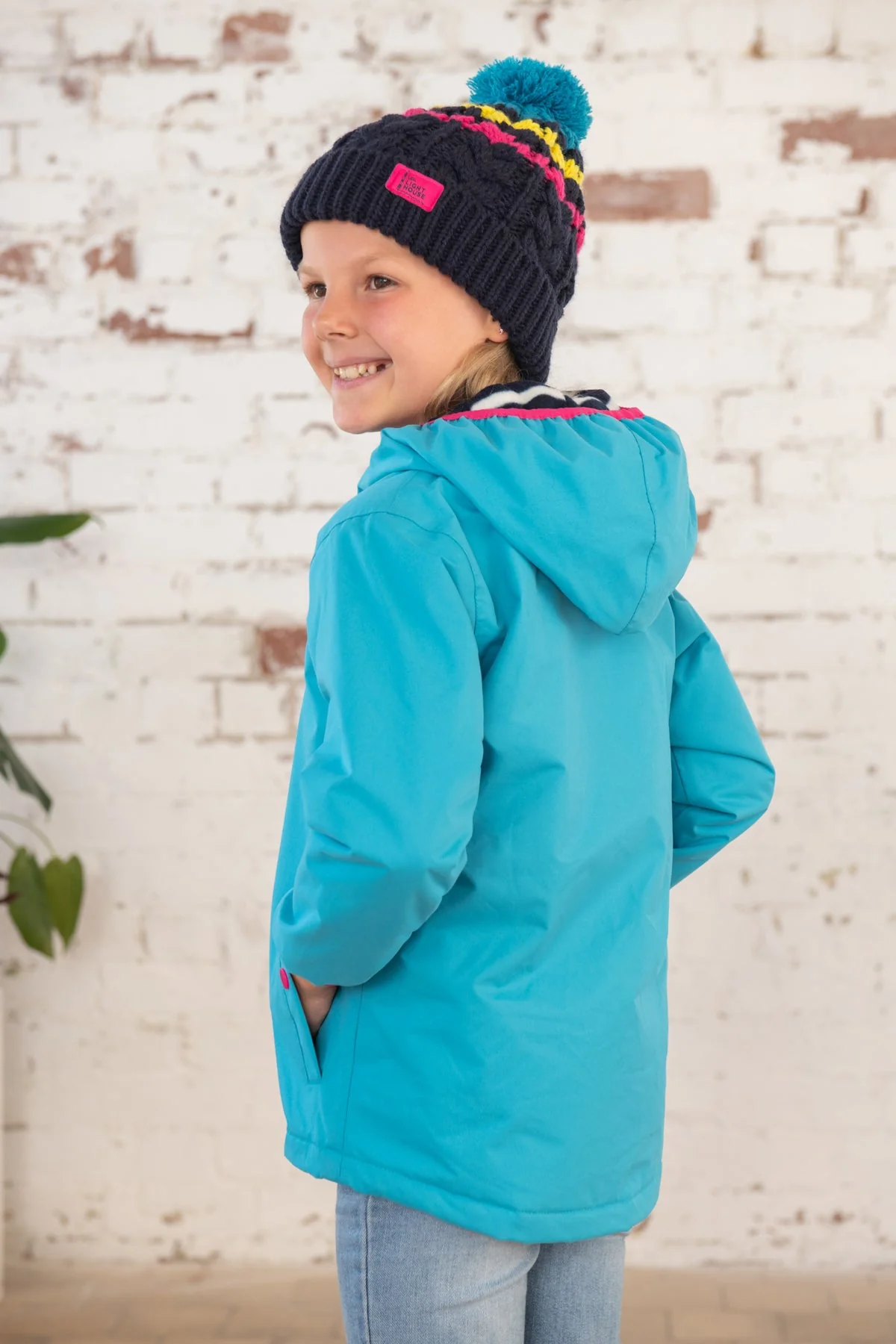 Amelia Coat - Bright Teal - Image 4