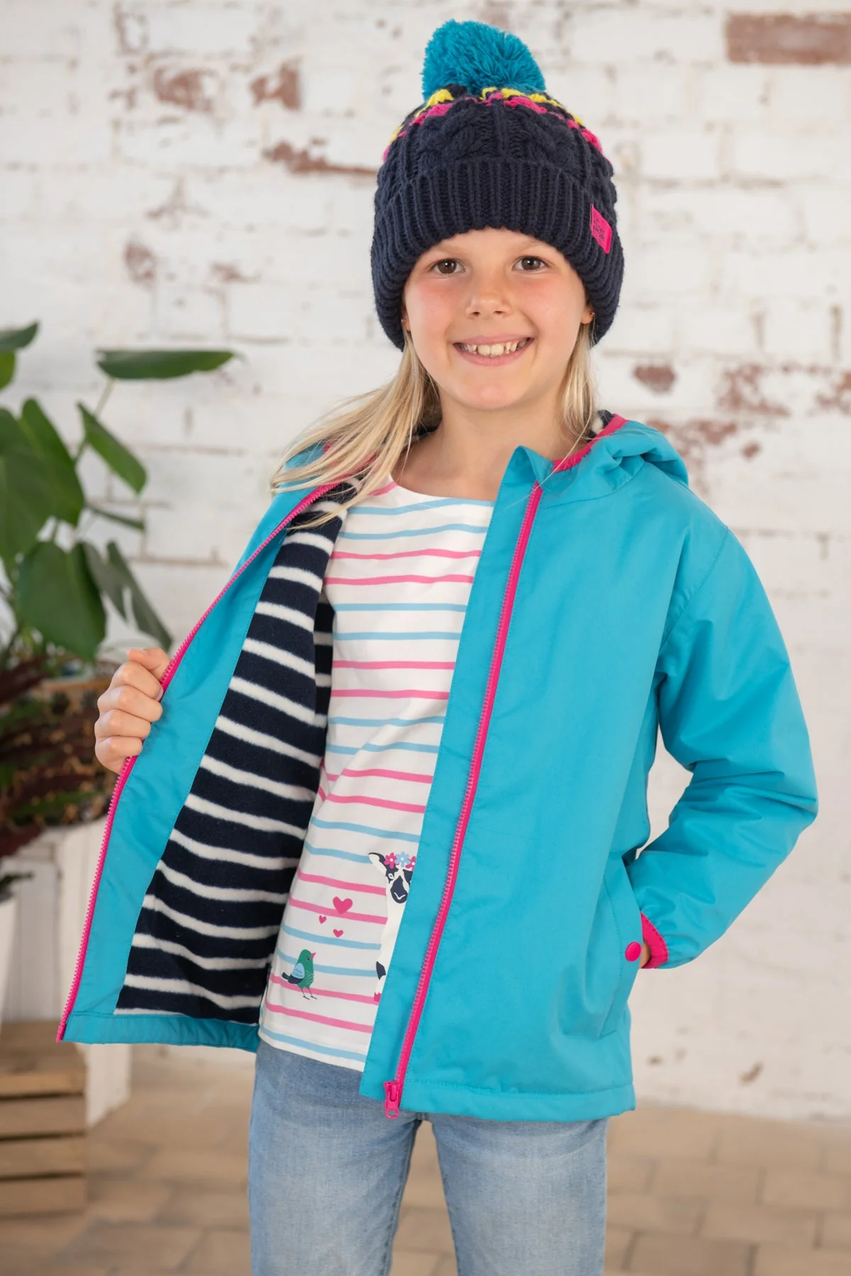 Amelia Coat - Bright Teal - Image 5
