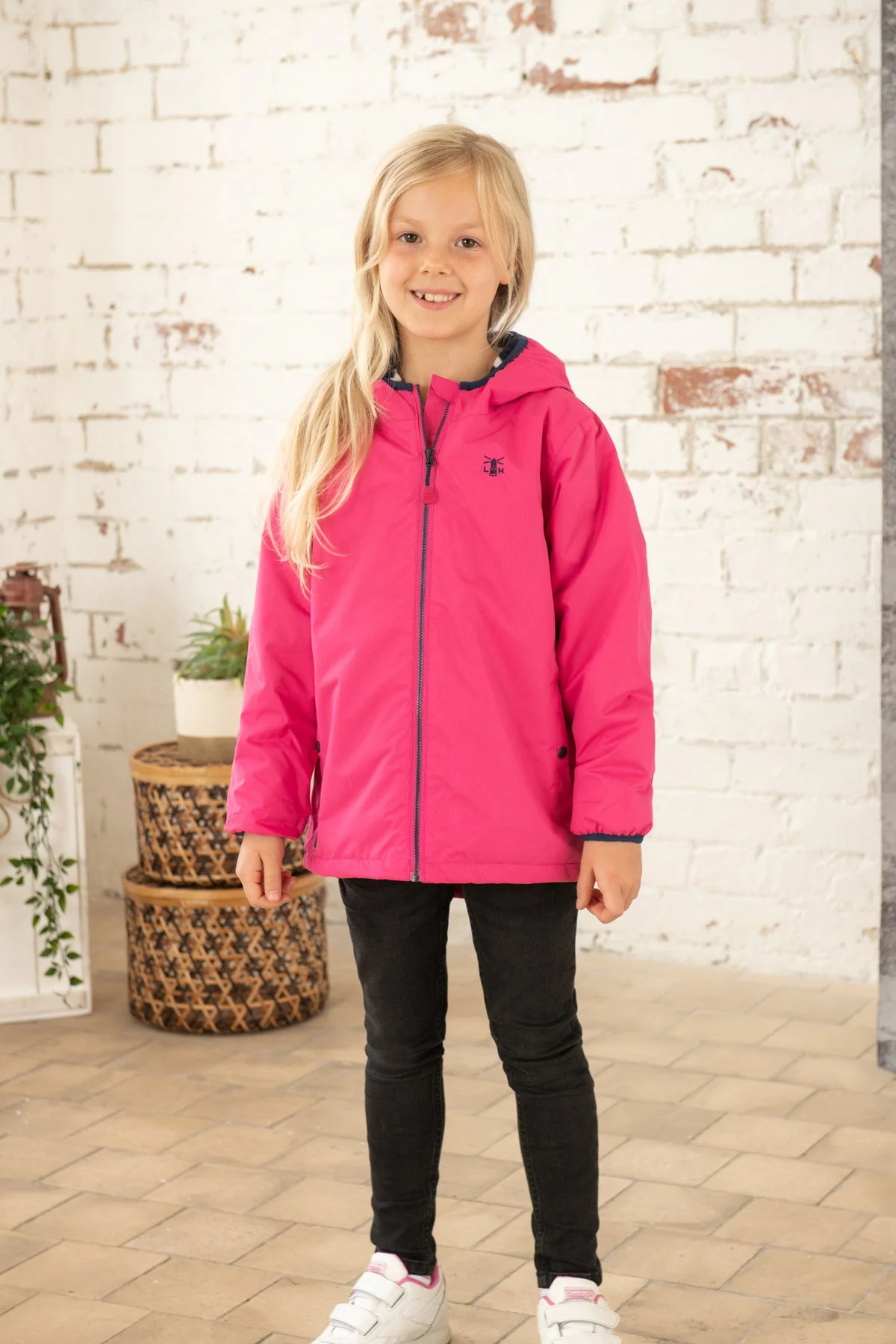 Amelia Coat - Bright Pink - Image 2