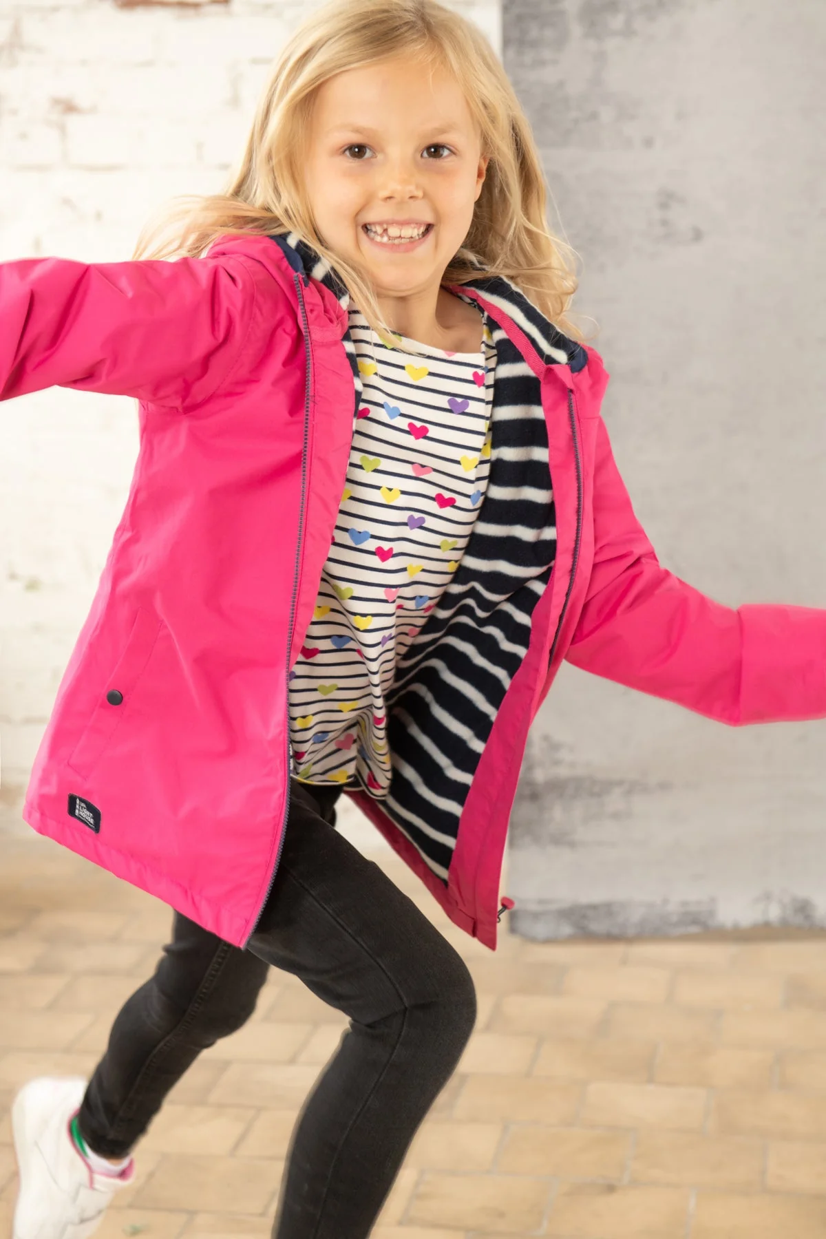 Amelia Coat - Bright Pink - Image 5