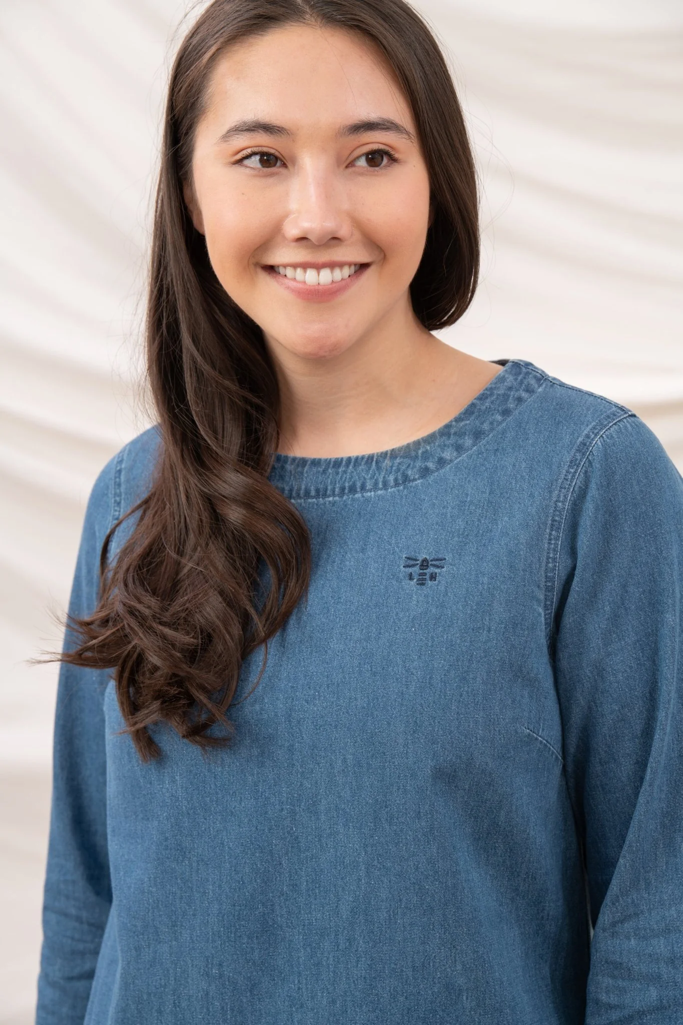 Anna Dress - Washed Denim - Image 4