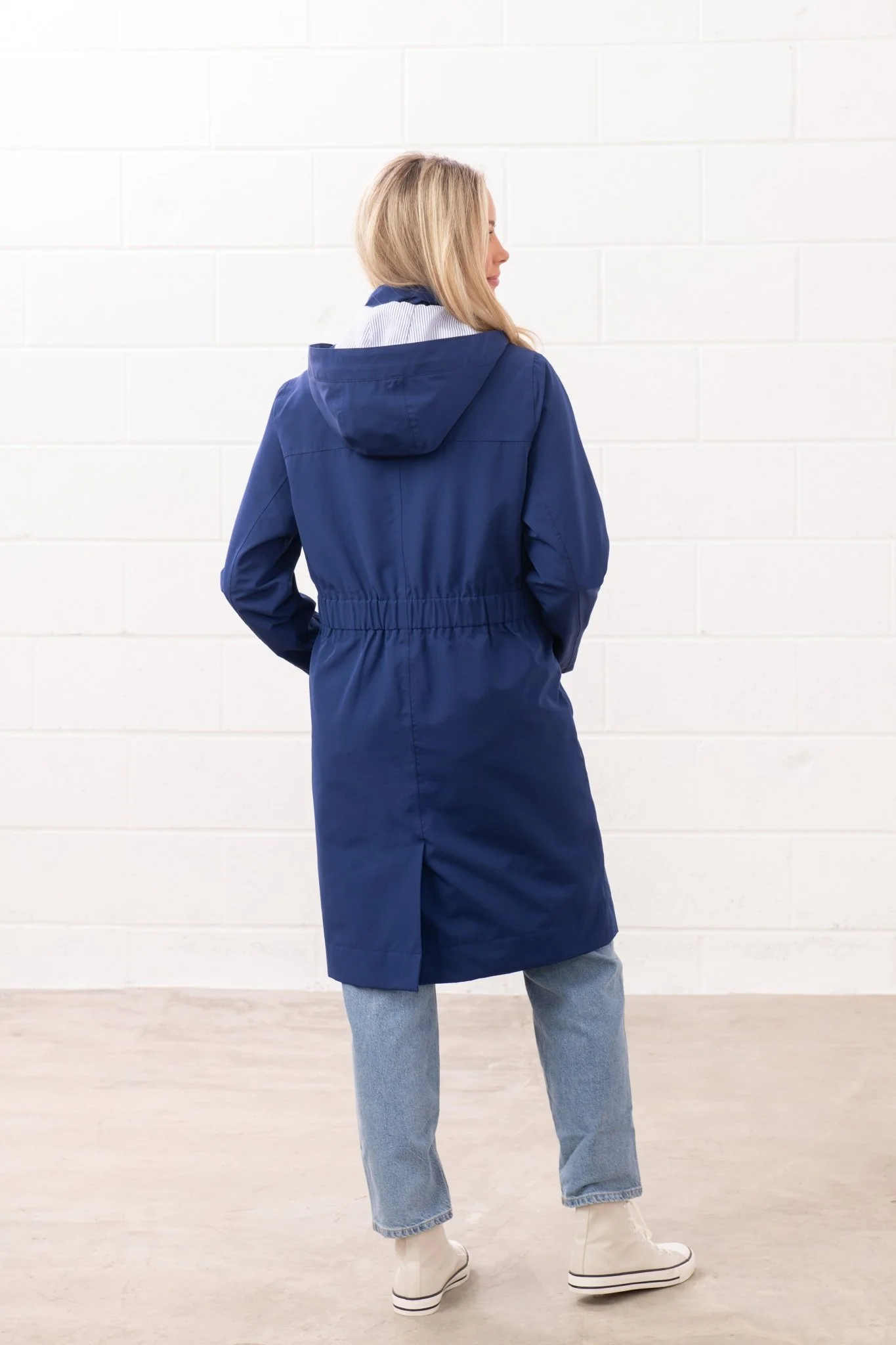 Annika Coat - Indigo - Image 7