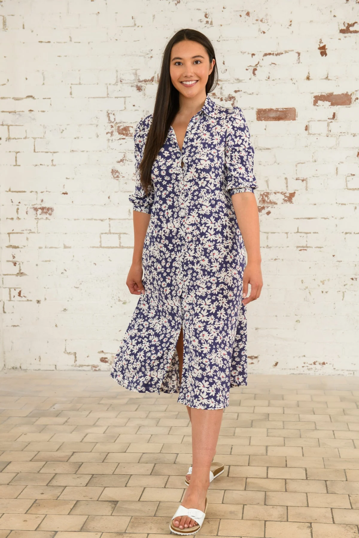Aoife Dress - Indigo Daisy - Image 11