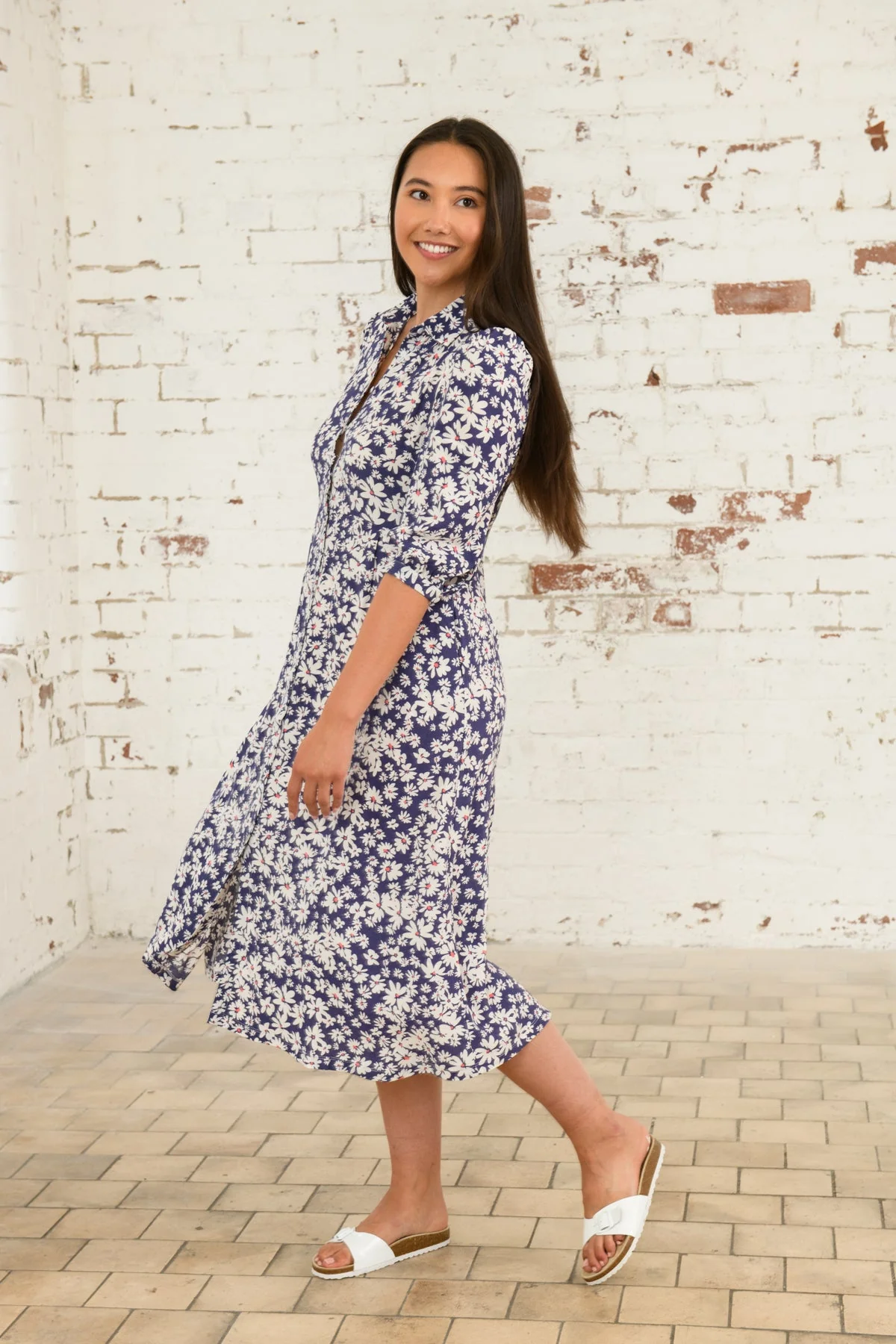 Aoife Dress - Indigo Daisy - Image 2