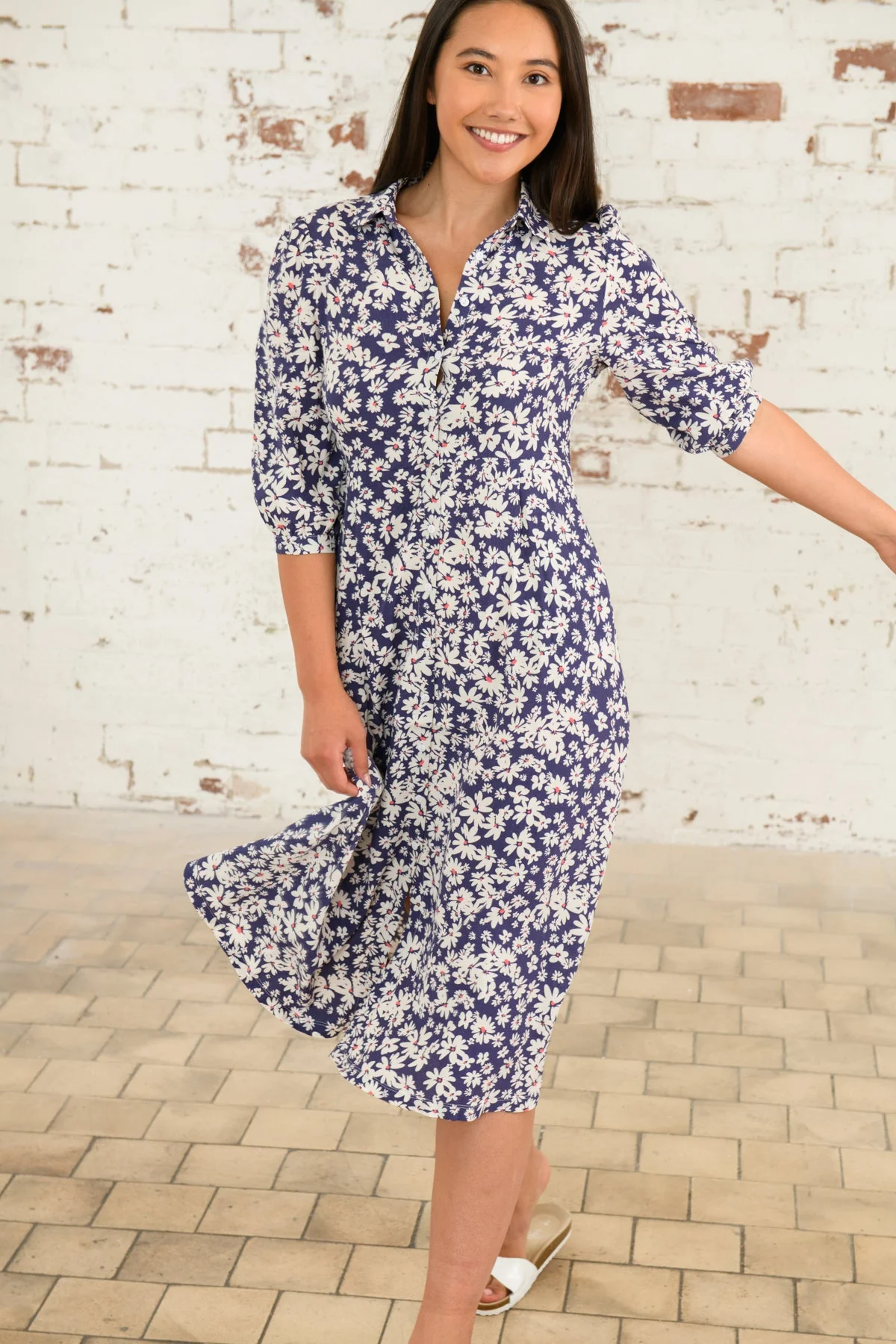 Aoife Dress - Indigo Daisy - Image 4