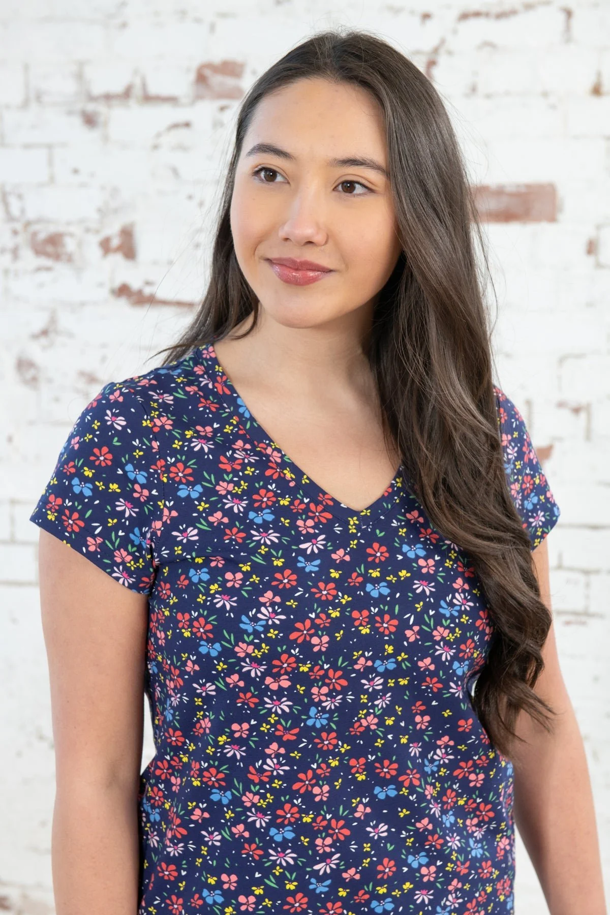 Ariana Tee - Multi Floral - Image 2