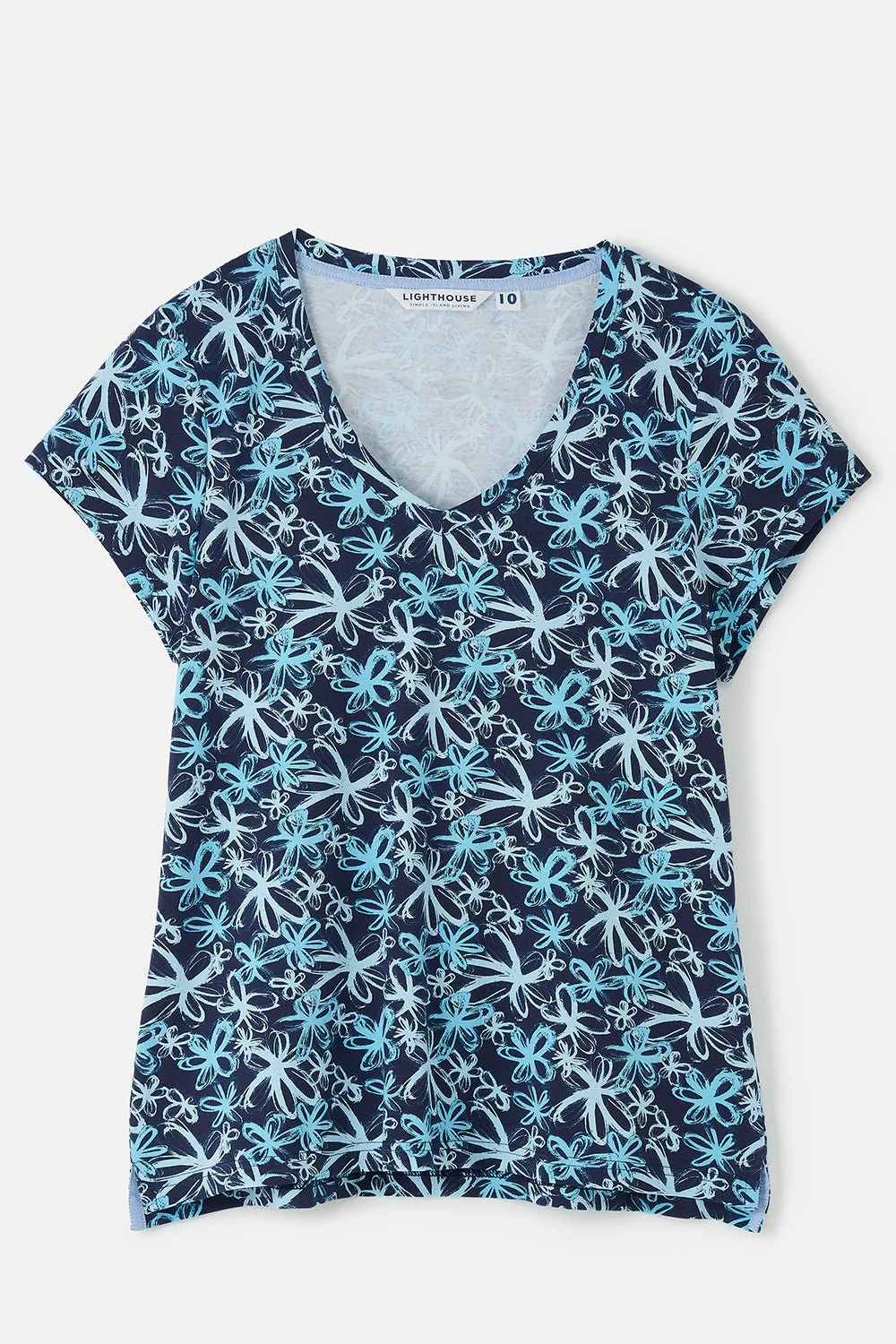 Ariana Tee - Navy Floral - Image 6