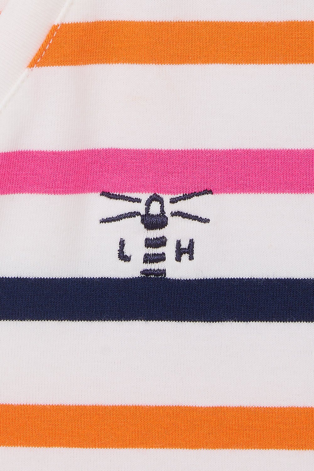 Ariana Tee - Orange Pink Stripe - Image 9