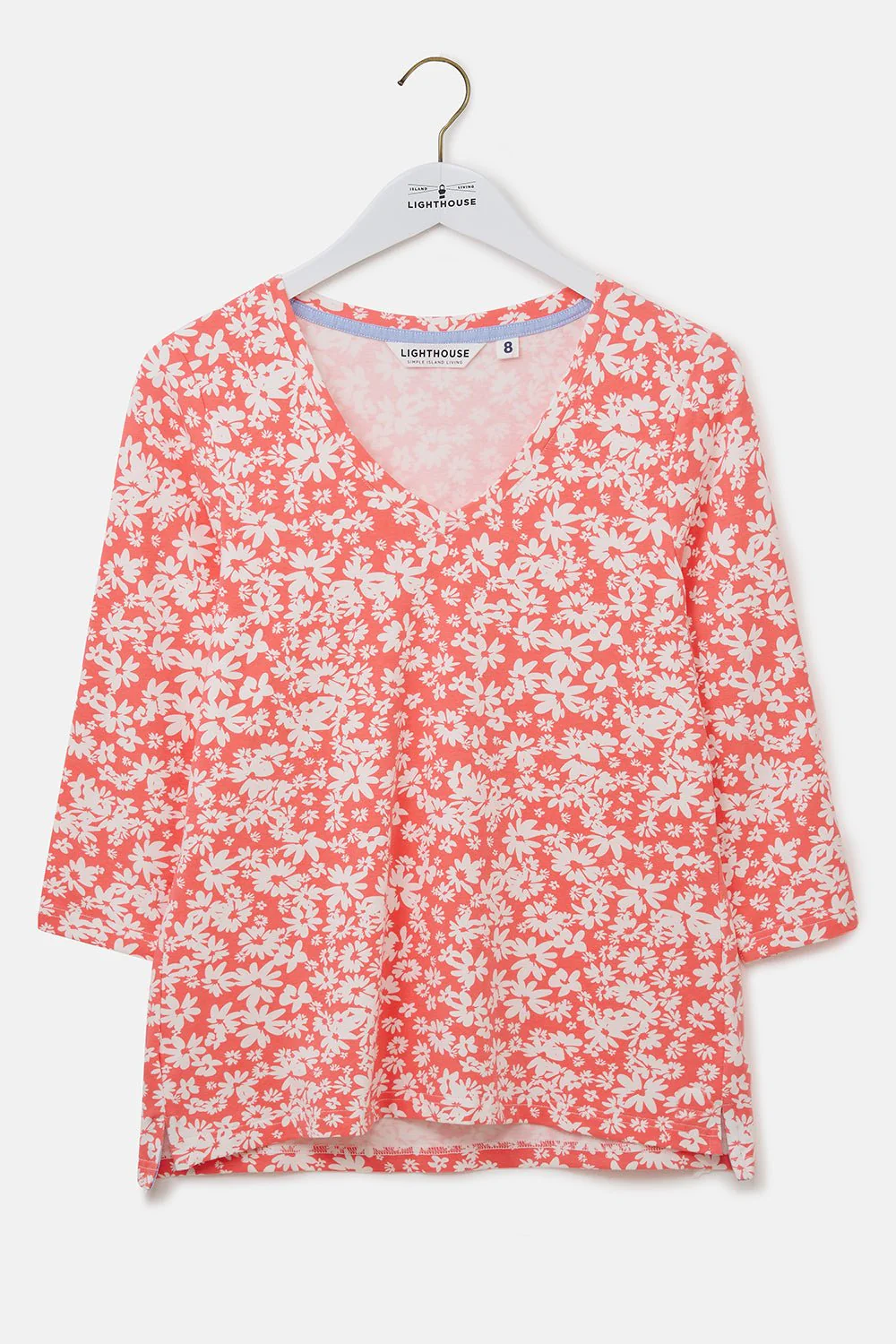 Ariana Top - Coral Daisy - Image 3