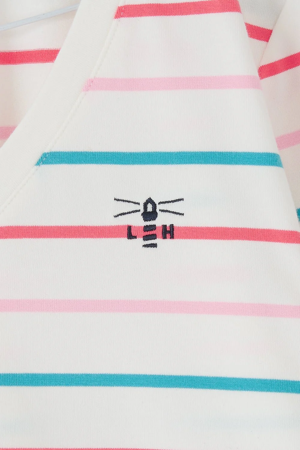 Ariana Top - Coral Teal Stripe - Image 10