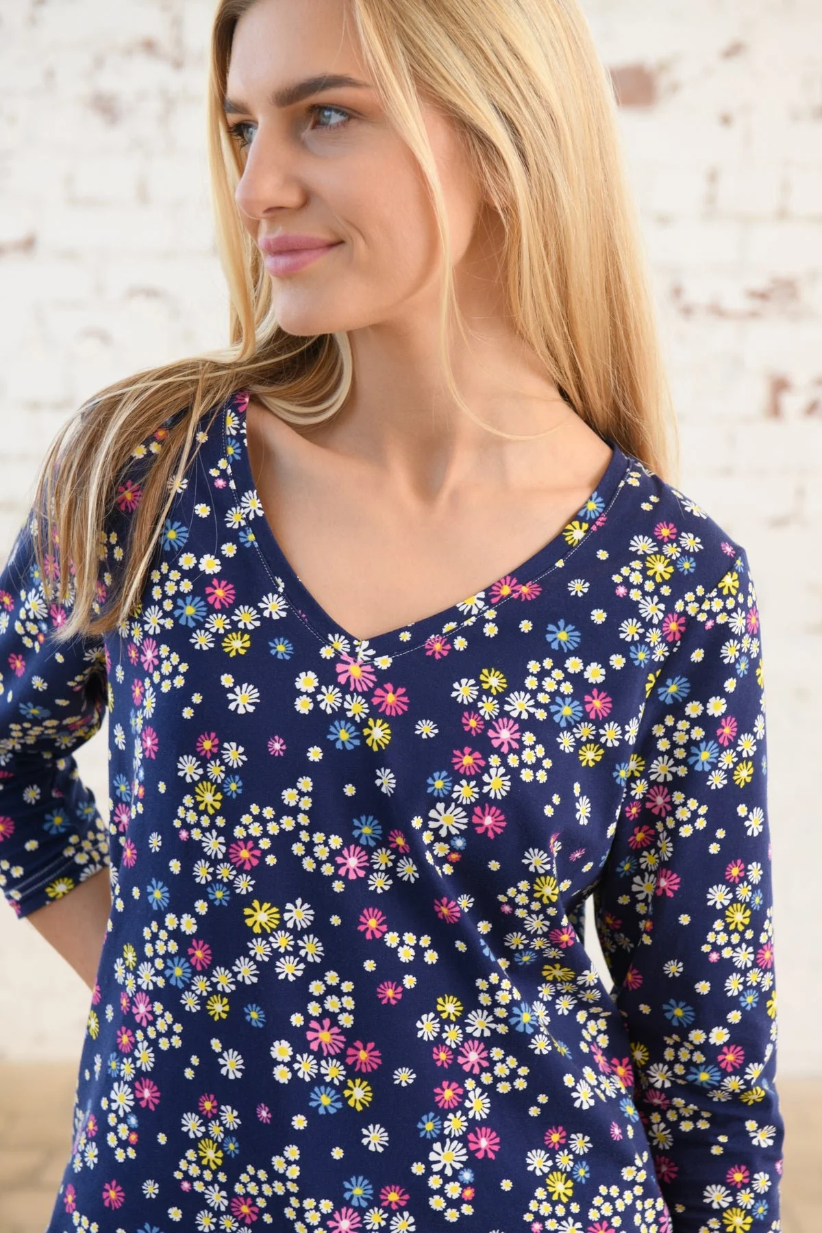 Ariana Top - Daisy Print - Image 6