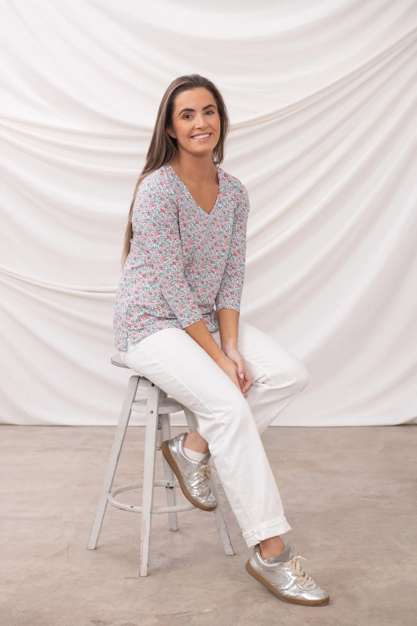 Ariana Top - Ditsy Floral - Image 8