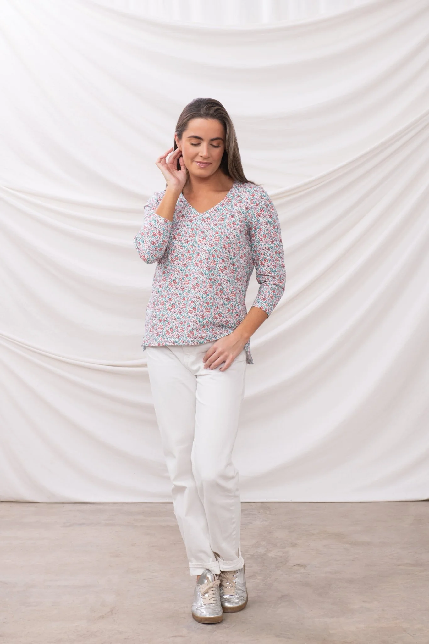 Ariana Top - Ditsy Floral - Image 9