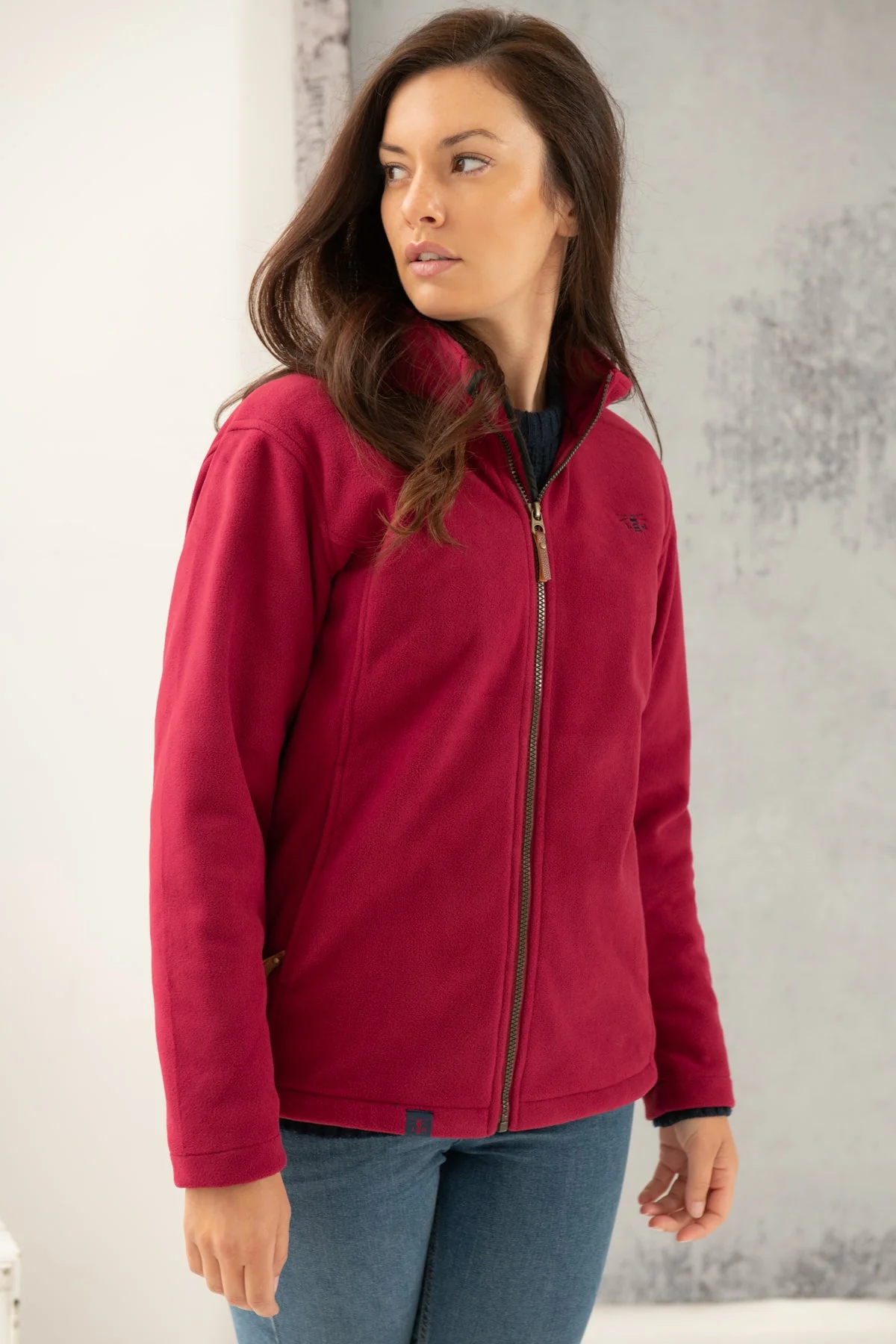 Ashby Waterproof Fleece - Berry - Image 3