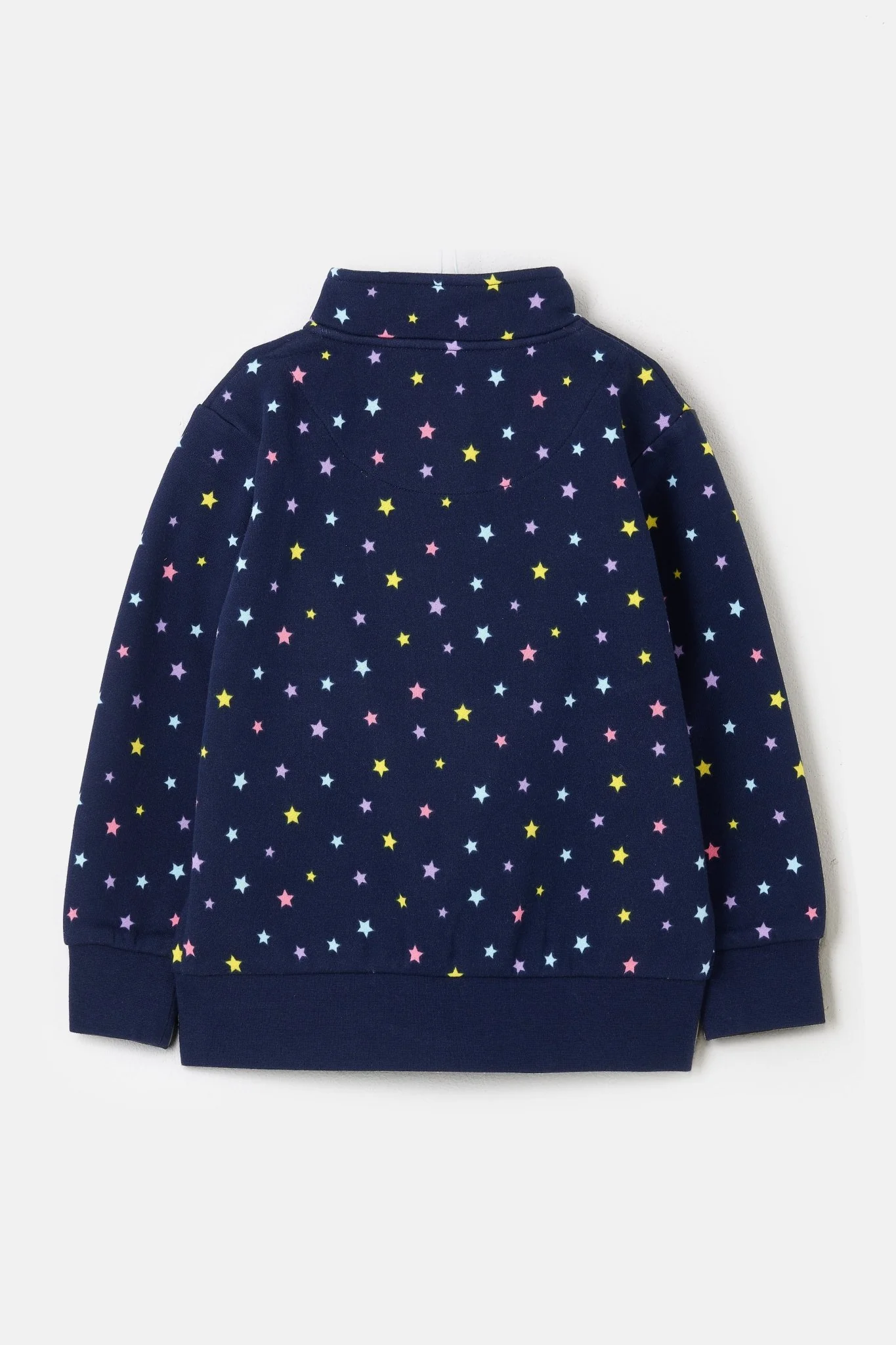 Ava Full Zip Top - Navy Star Print - Image 9