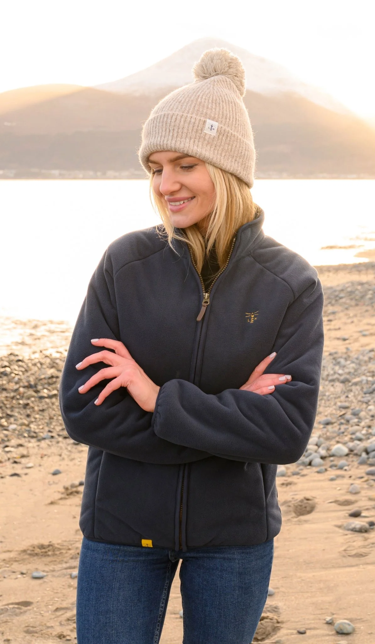 Avon Waterproof Fleece - Navy - Image 8