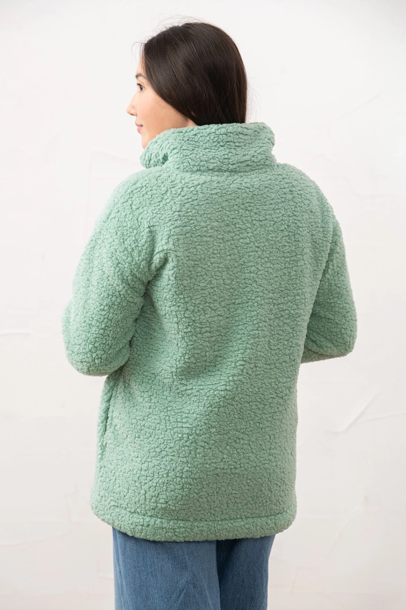 Bay Sherpa Fleece - Basil - Image 4