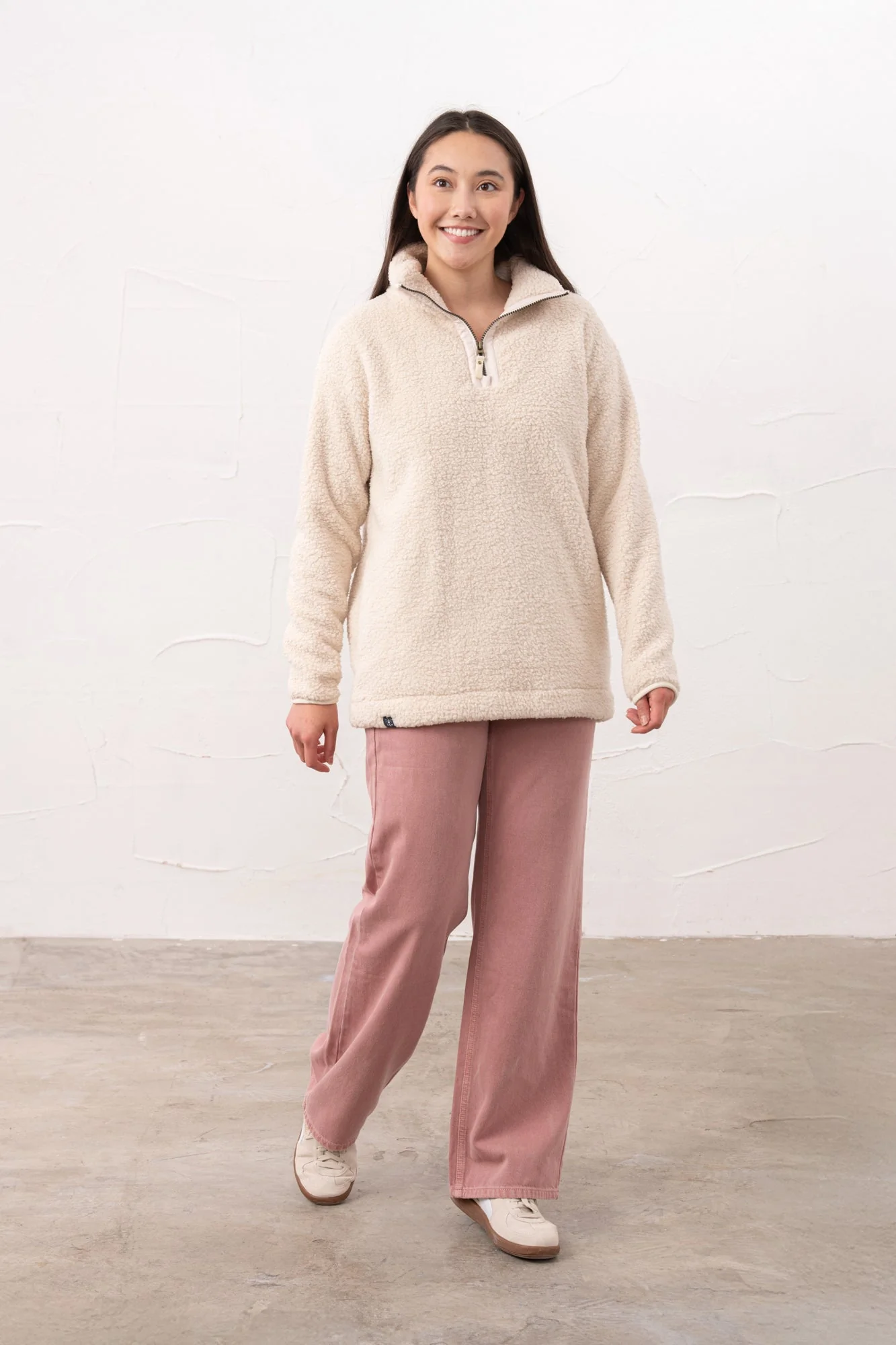 Bay Sherpa Fleece - Cream - Image 3