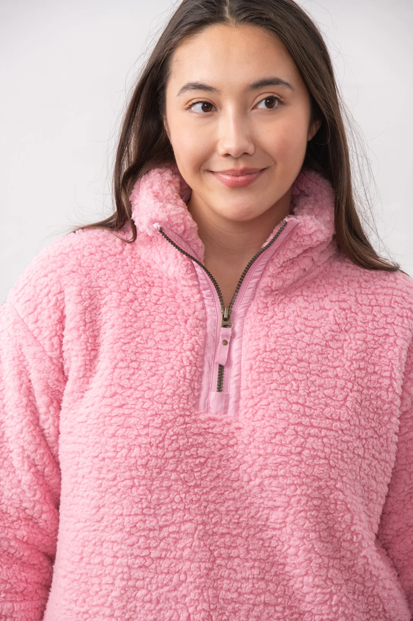 Bay Sherpa Fleece - Pink - Image 3