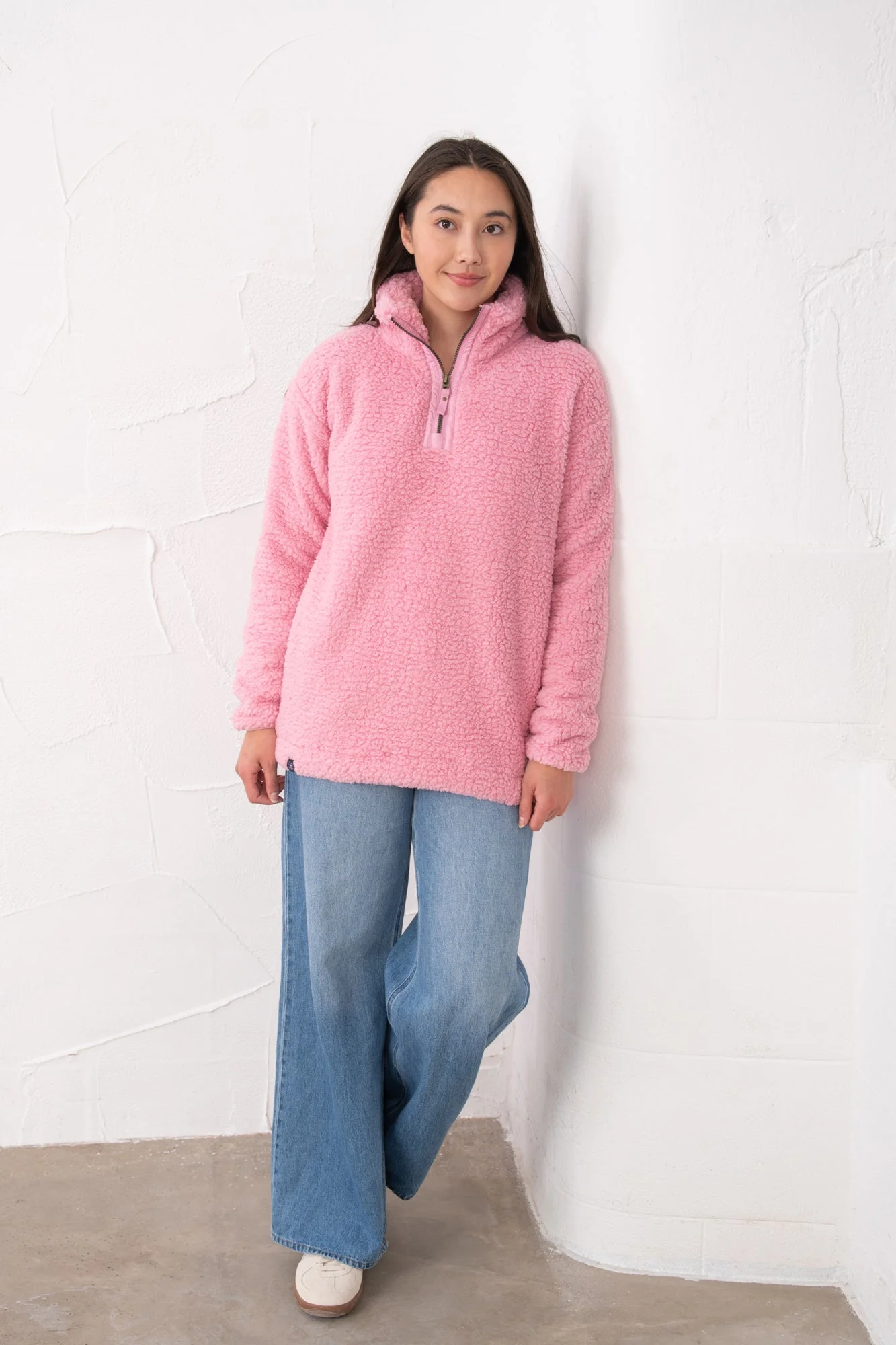 Bay Sherpa Fleece - Pink - Image 4