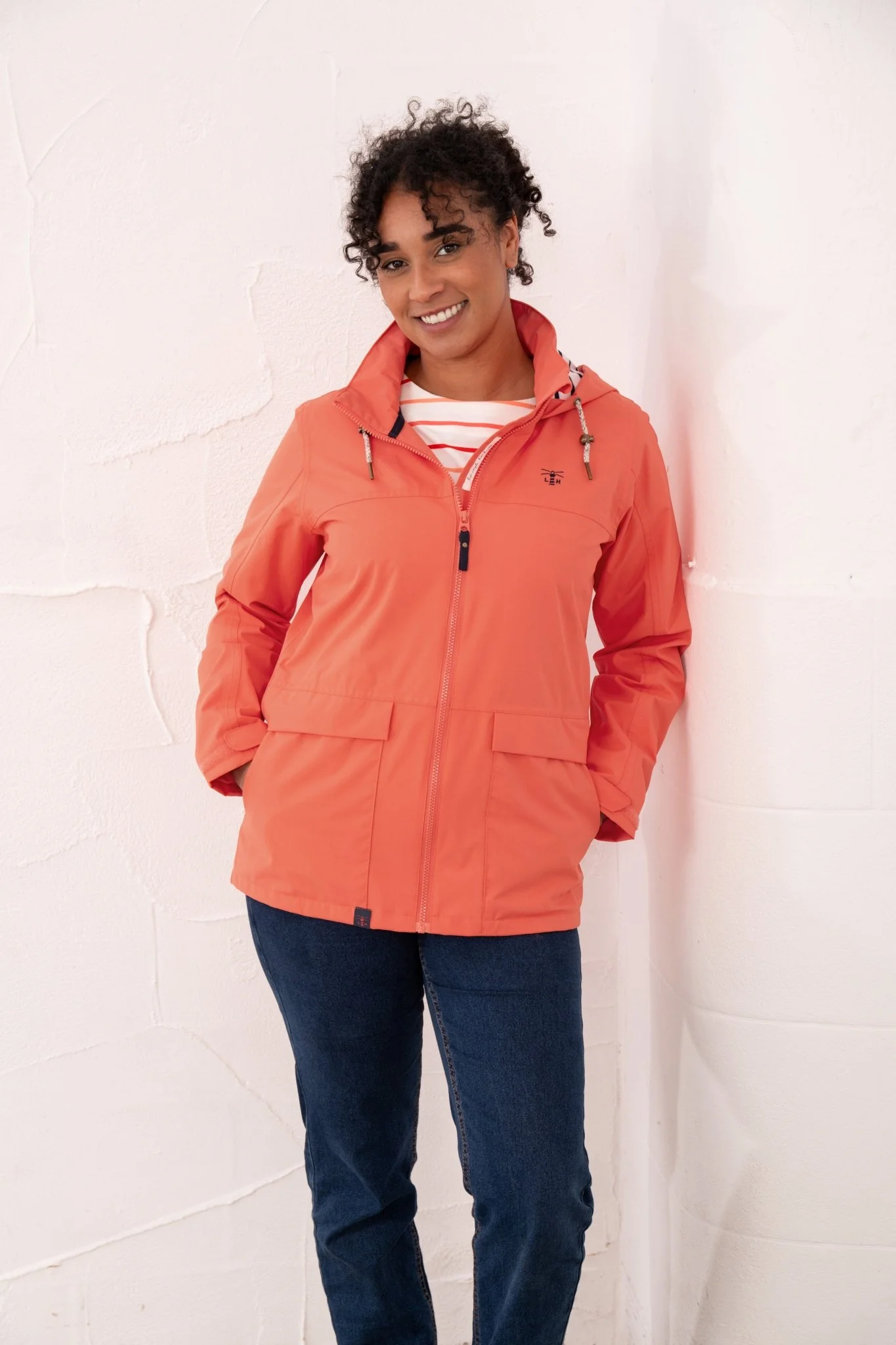 Beachcomber Jacket - Coral - Image 4