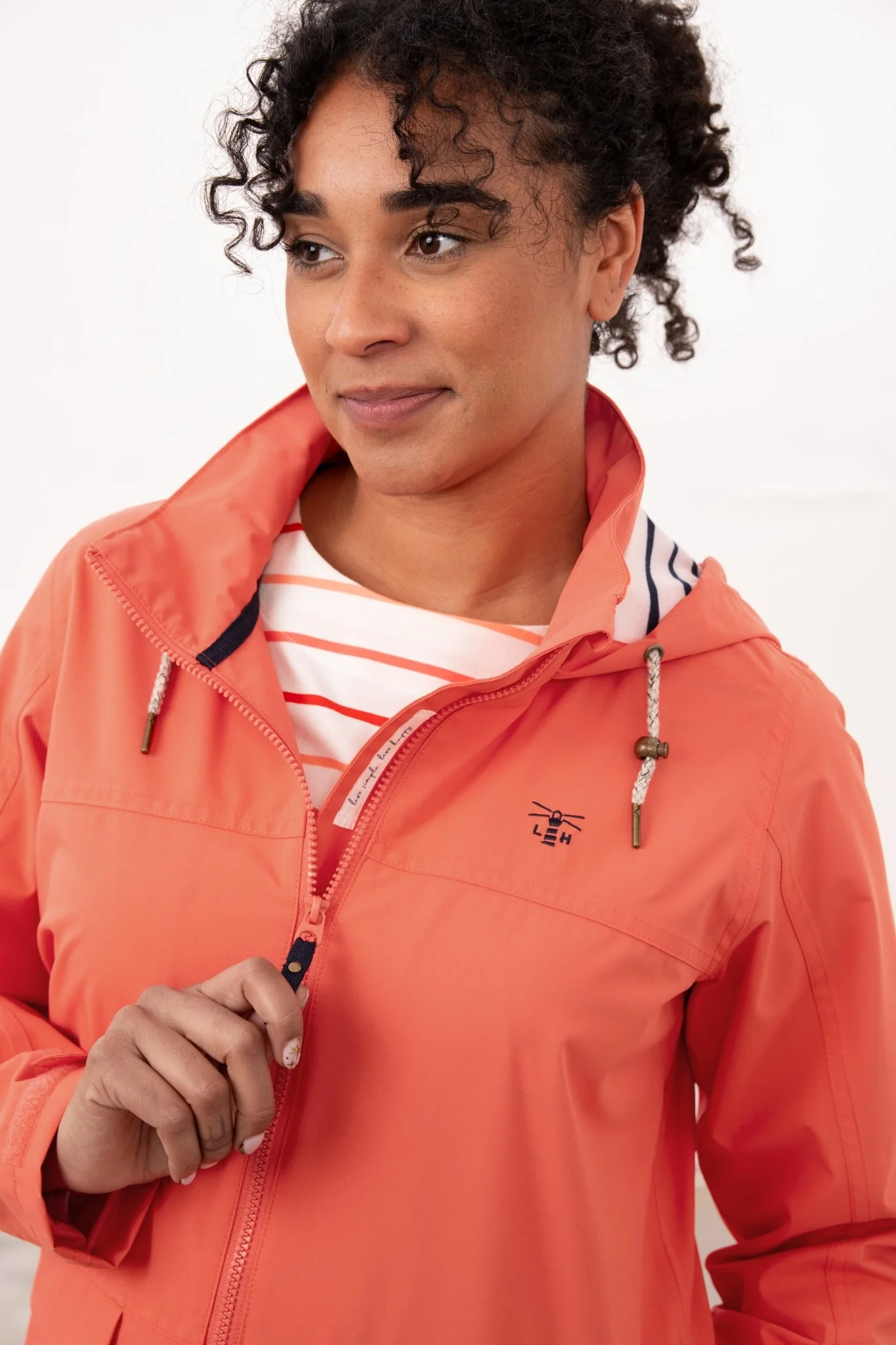 Beachcomber Jacket - Coral - Image 7