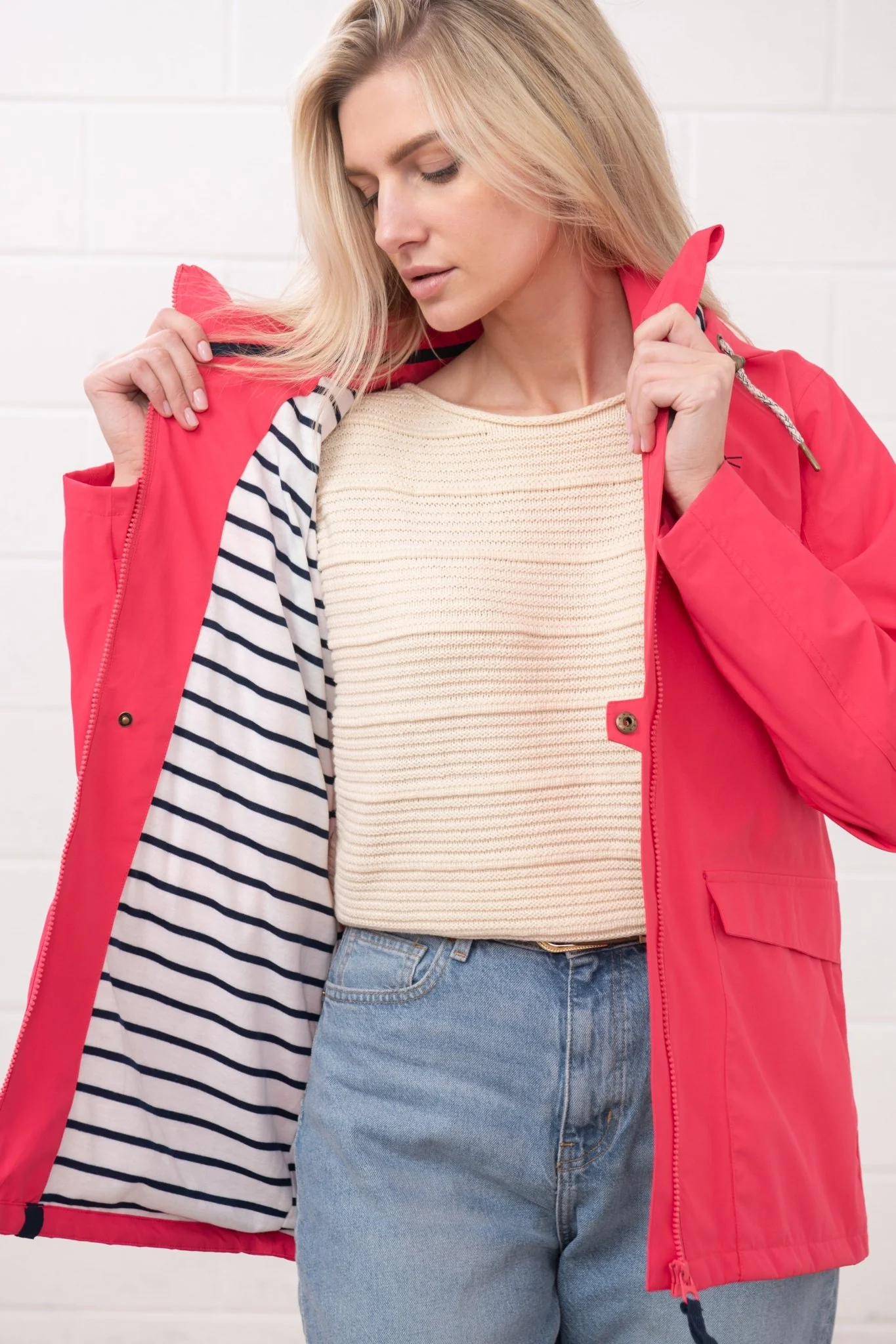 Beachcomber Jacket - Raspberry - Image 4