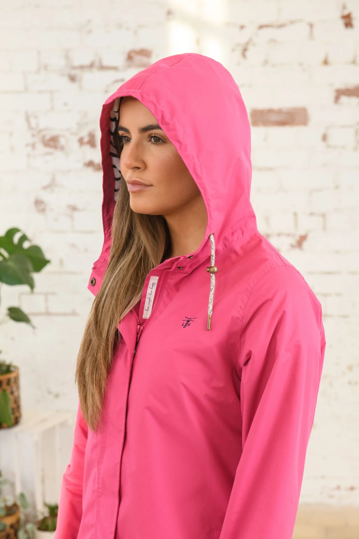 Long Beachcomber Jacket - Azalea Pink - Image 6