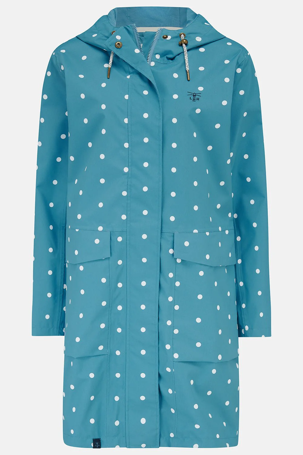 Long Beachcomber Jacket - Blue Dot - Image 2