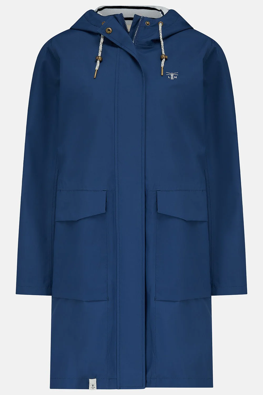 Long Beachcomber Jacket - Indigo - Image 2
