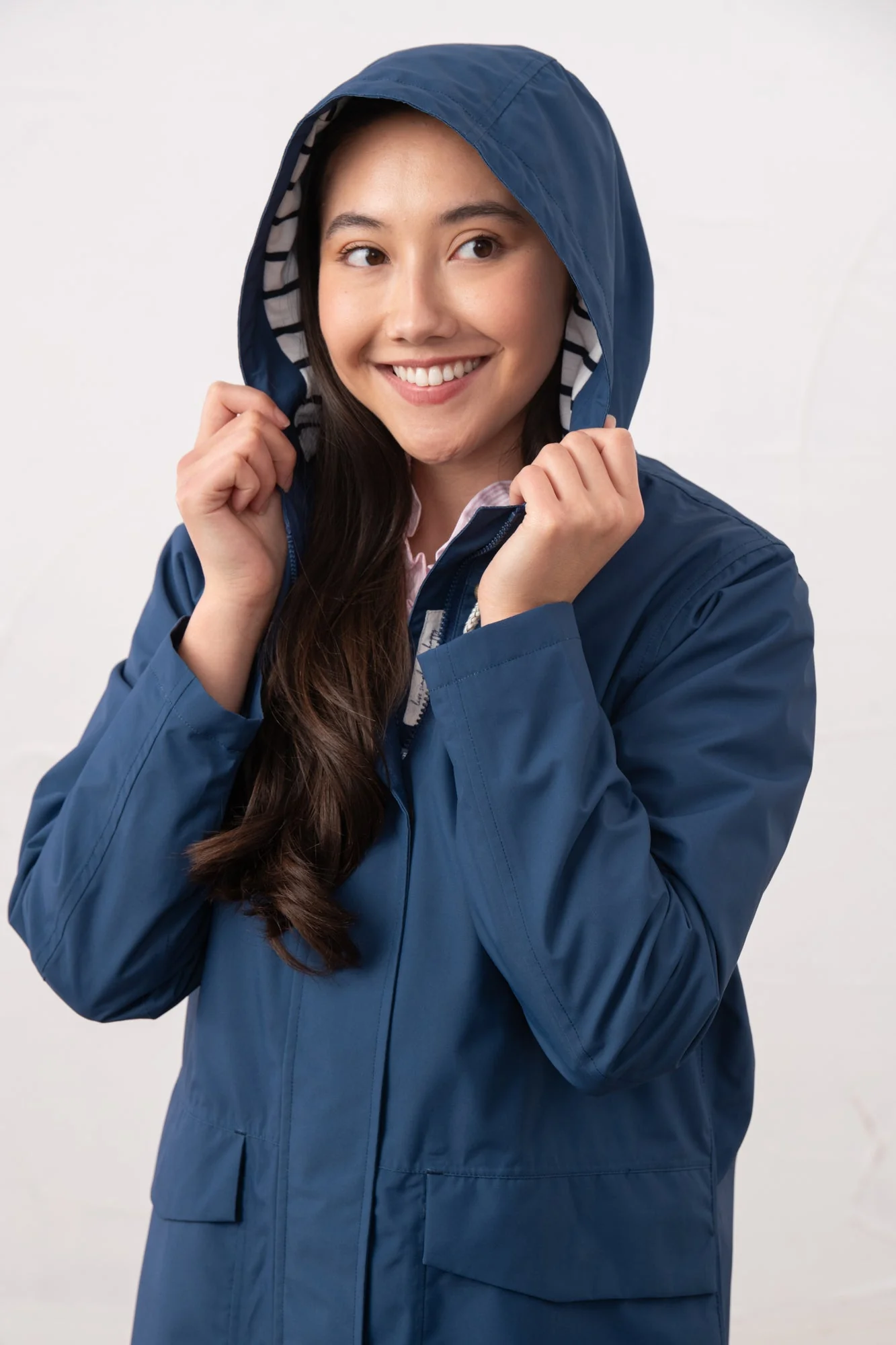 Long Beachcomber Jacket - Indigo - Image 6
