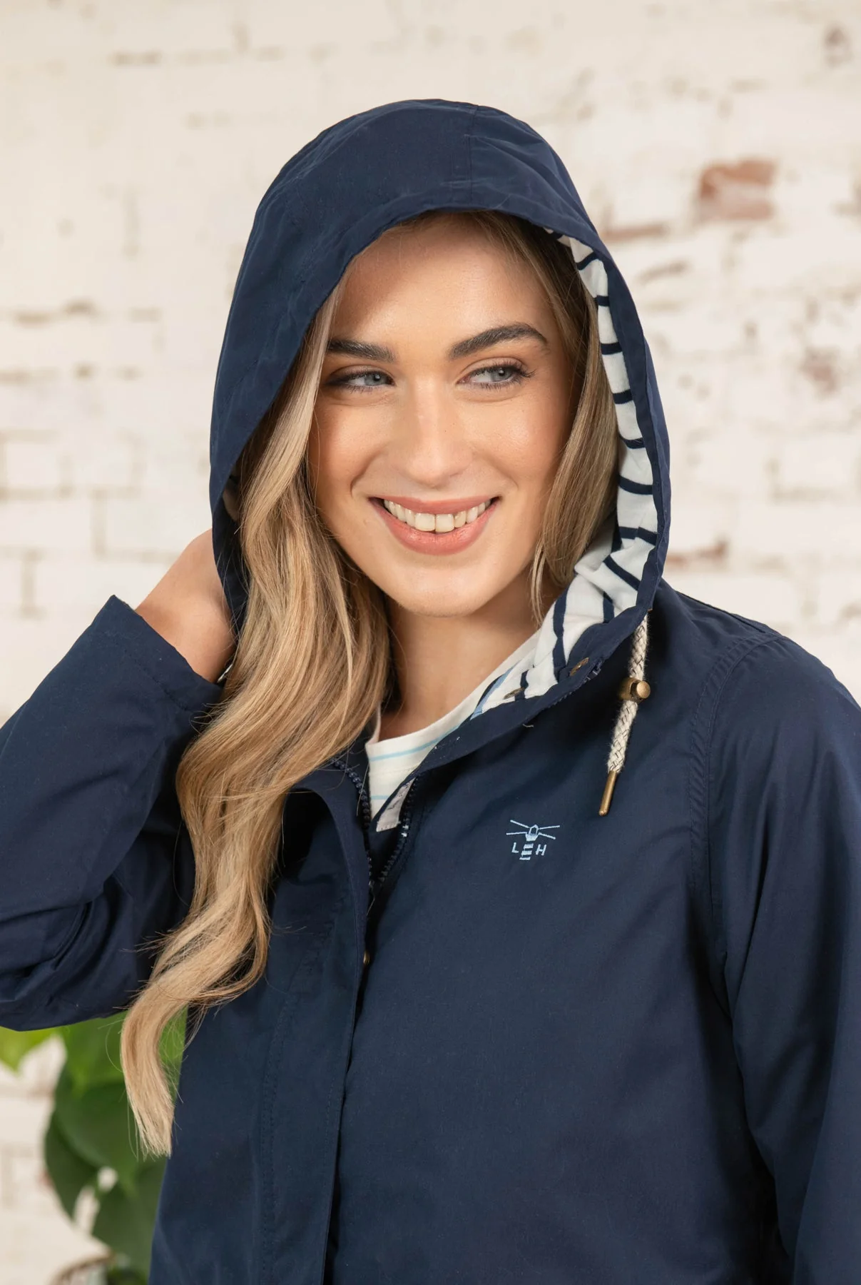 Long Beachcomber Jacket - Navy - Image 6
