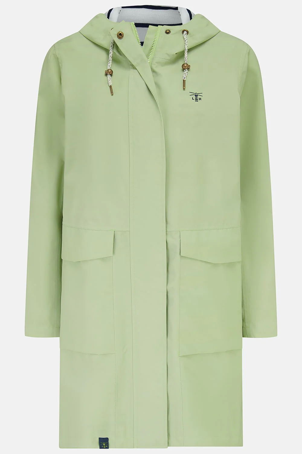 Long Beachcomber Jacket - Pistachio - Image 2