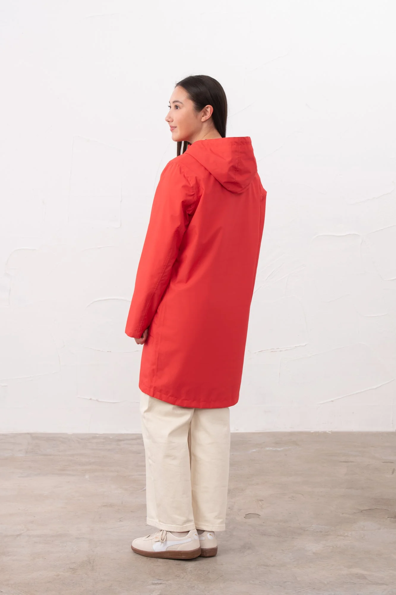 Long Beachcomber Jacket - Poppy - Image 7