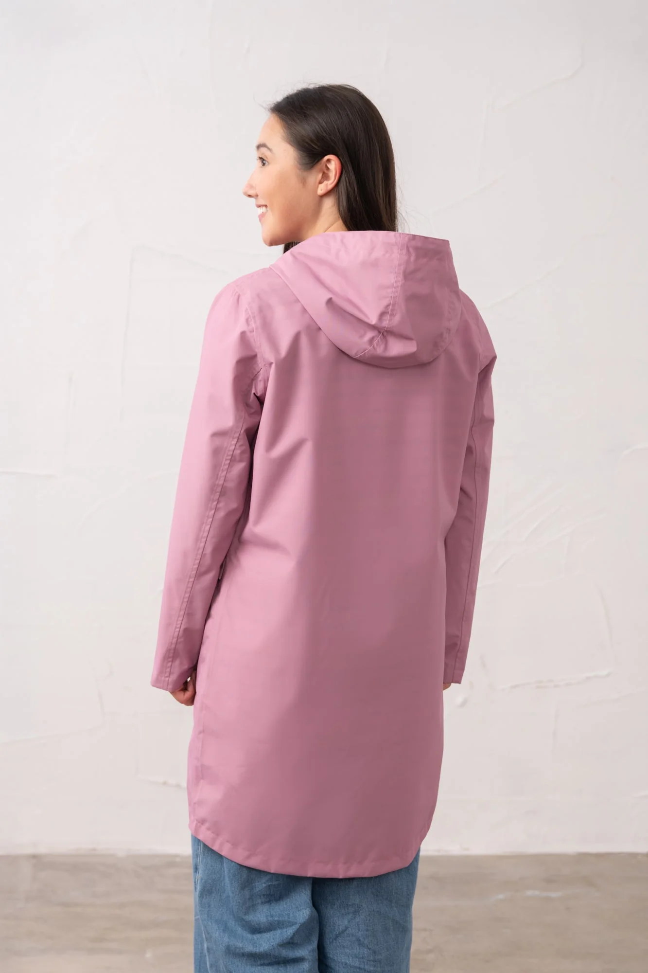 Long Beachcomber Jacket - Wild Rose - Image 4