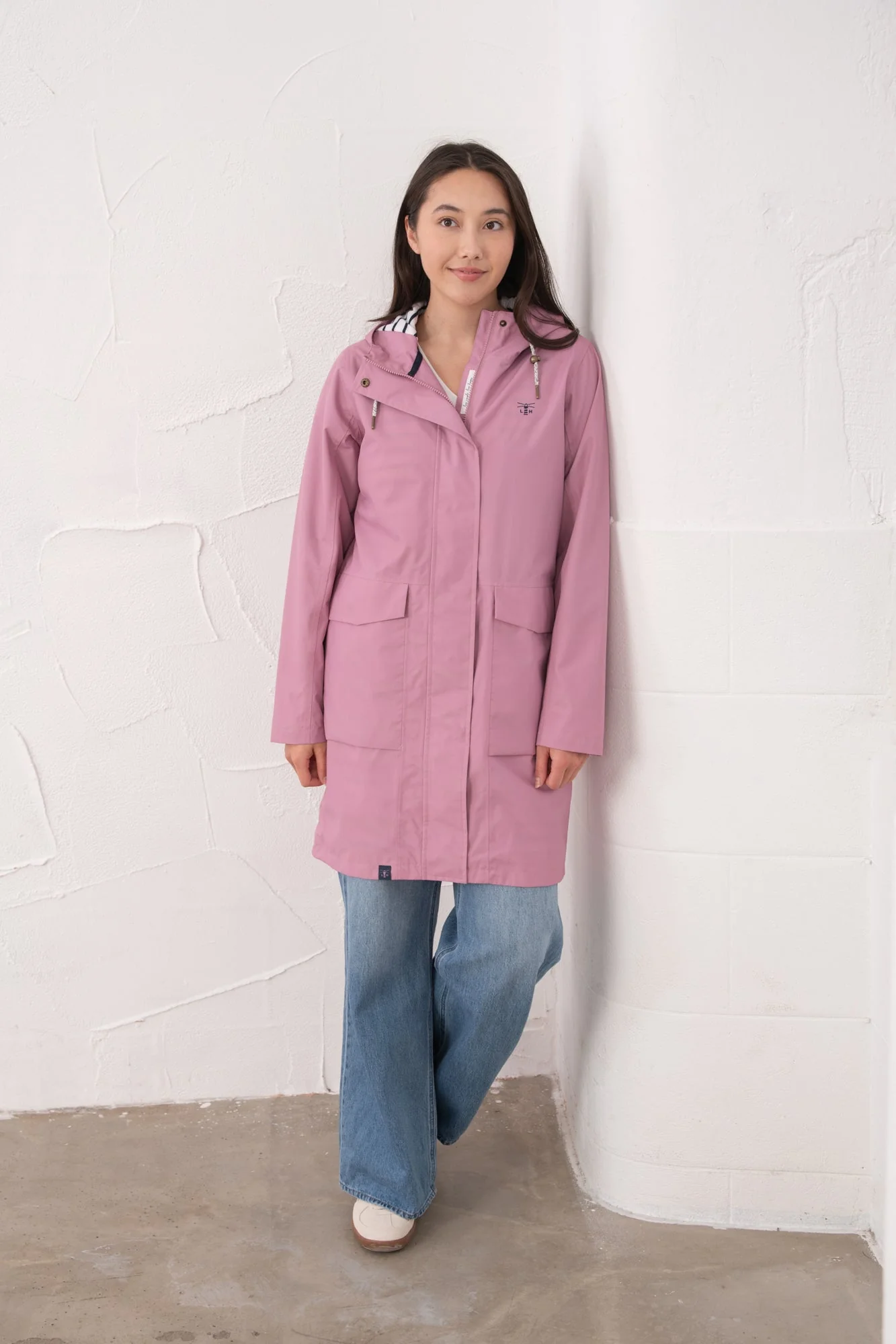 Long Beachcomber Jacket - Wild Rose - Image 5