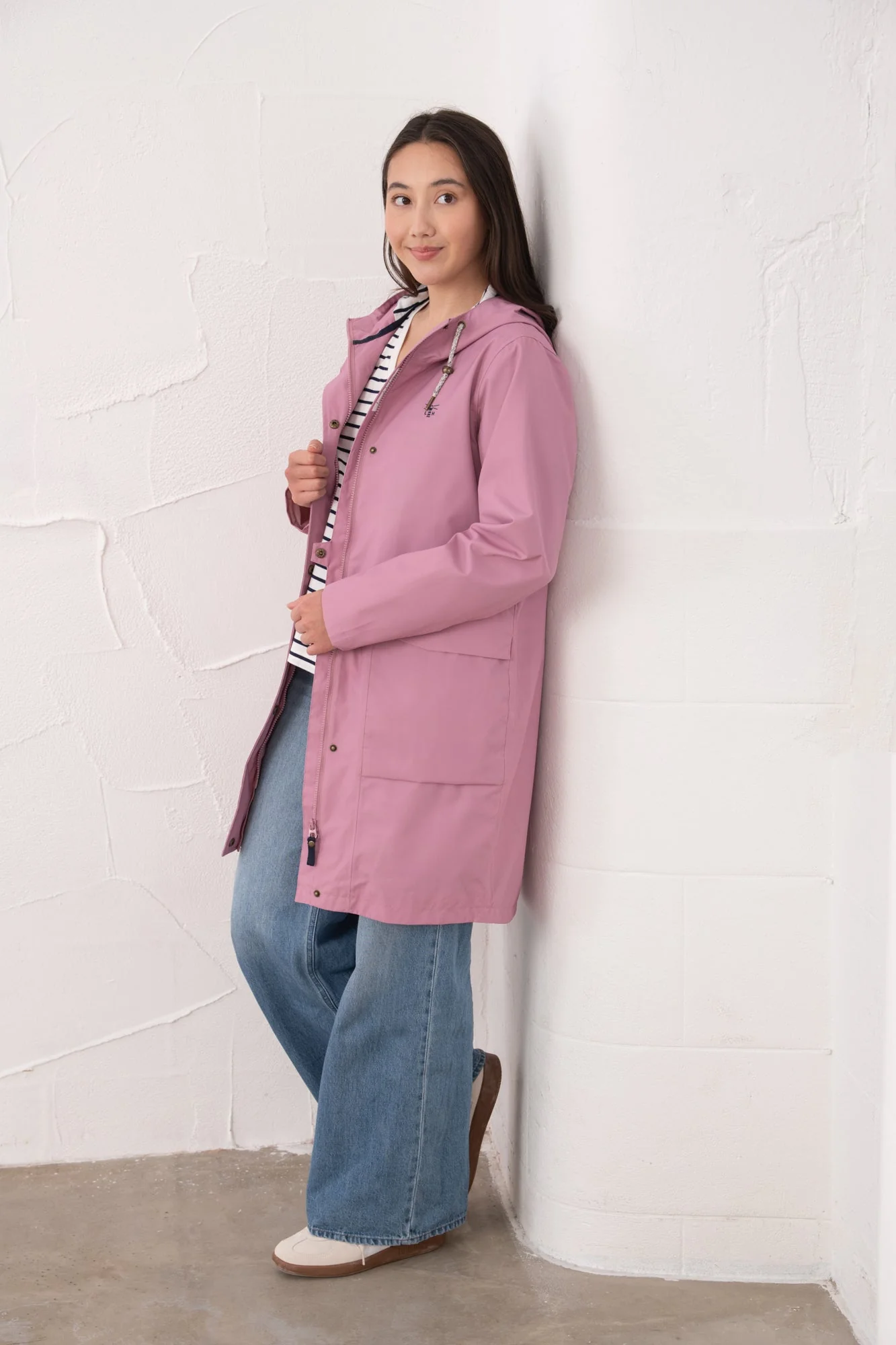 Long Beachcomber Jacket - Wild Rose - Image 6