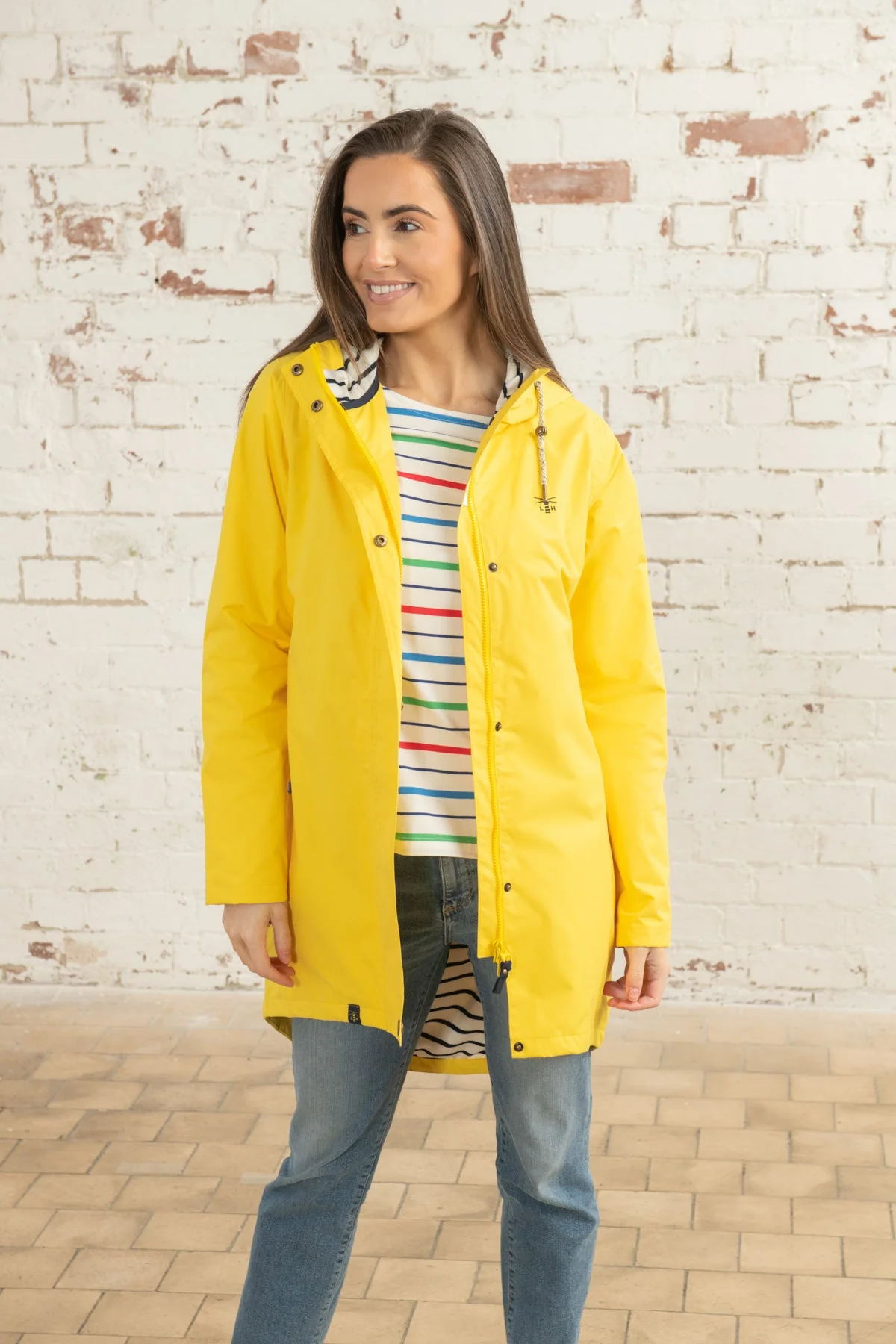 Long Beachcomber Jacket - Yellow - Image 4