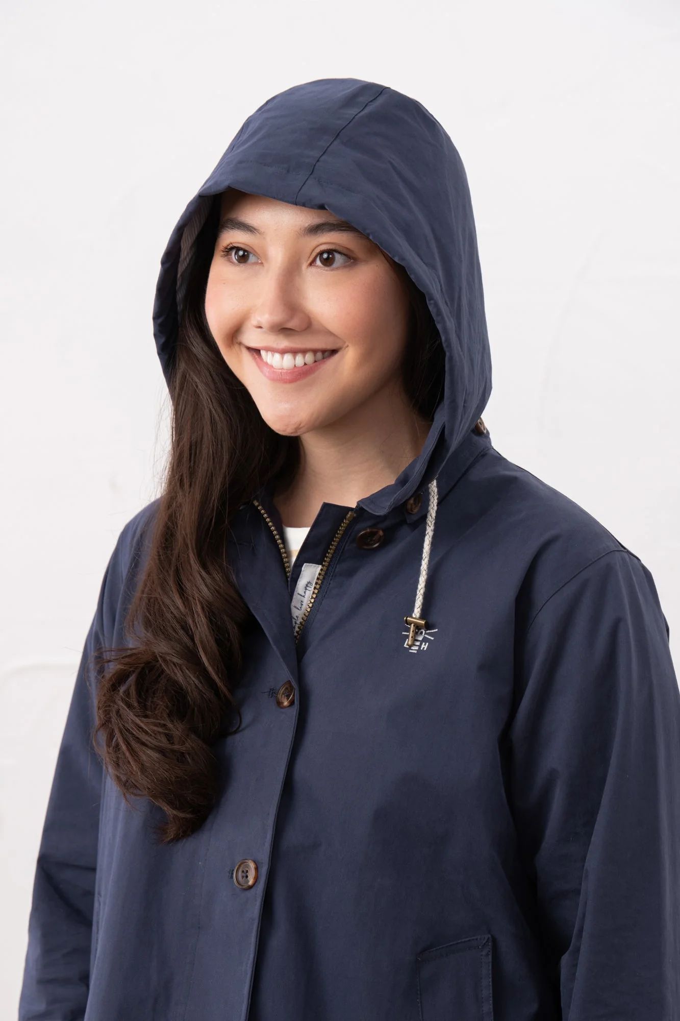 Blair Coat - Navy - Image 6